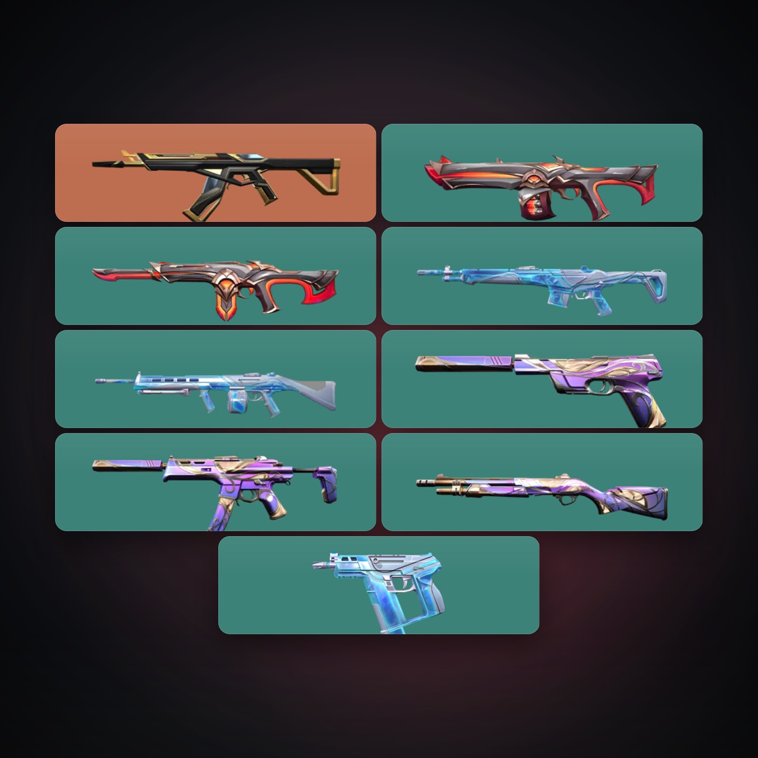 NA locker — 9 skins, lvl 22 — HabibiAccounts