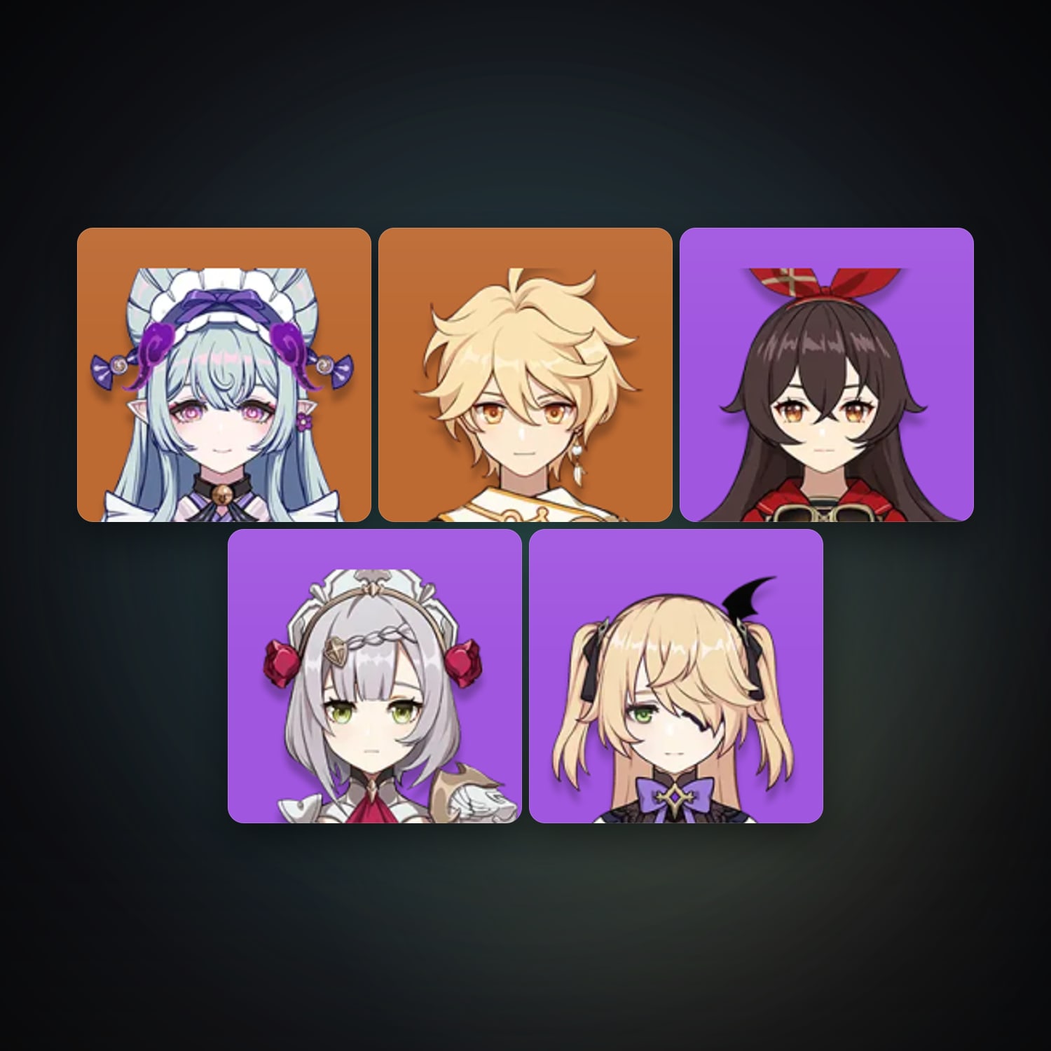 Genshin Impact | AR 10 | 5 Chars | 1× 5★ — HabibiAccounts