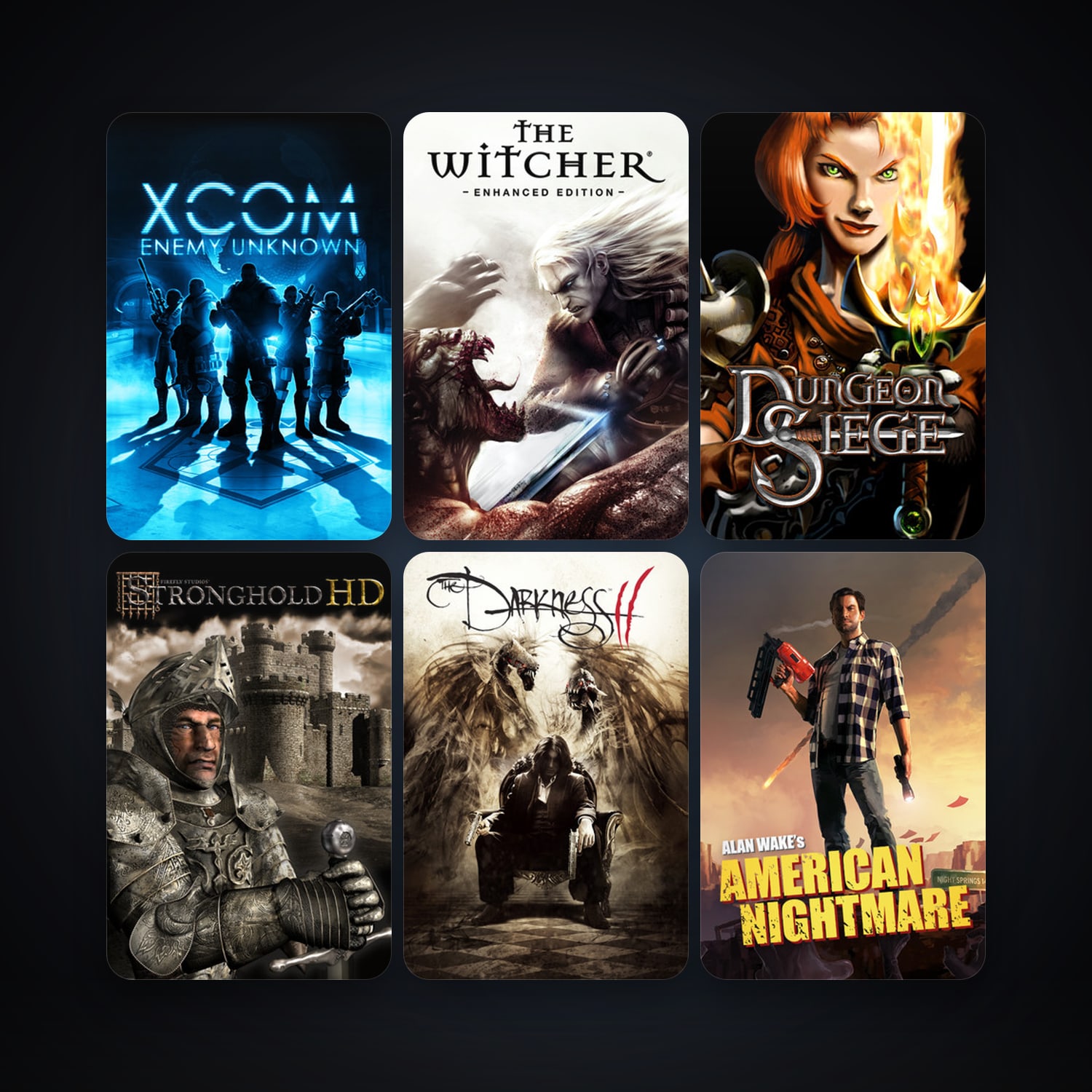 The Witcher: Enhanced Edition Director's Cut + The Witcher 2: Assassins of Kings Enhanced Edition, 65 games, Steam 10, clean — HabibiAccounts