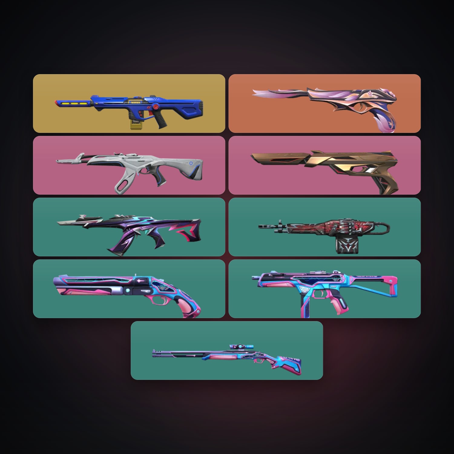 EU Plat 1 locker — 10 skins, lvl 24 — HabibiAccounts