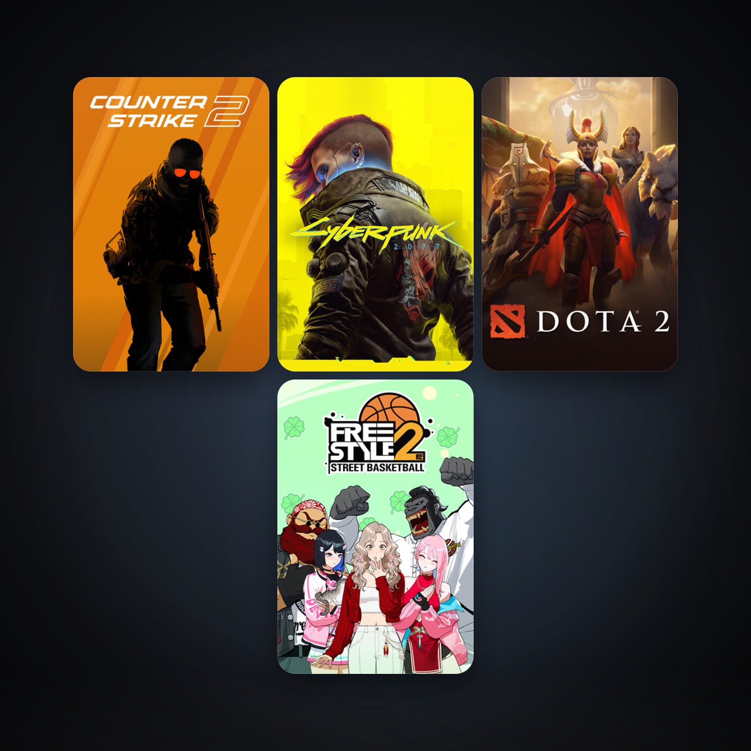 Dota 2 + CS2 Prime, 6 games, Steam 10, clean — HabibiAccounts