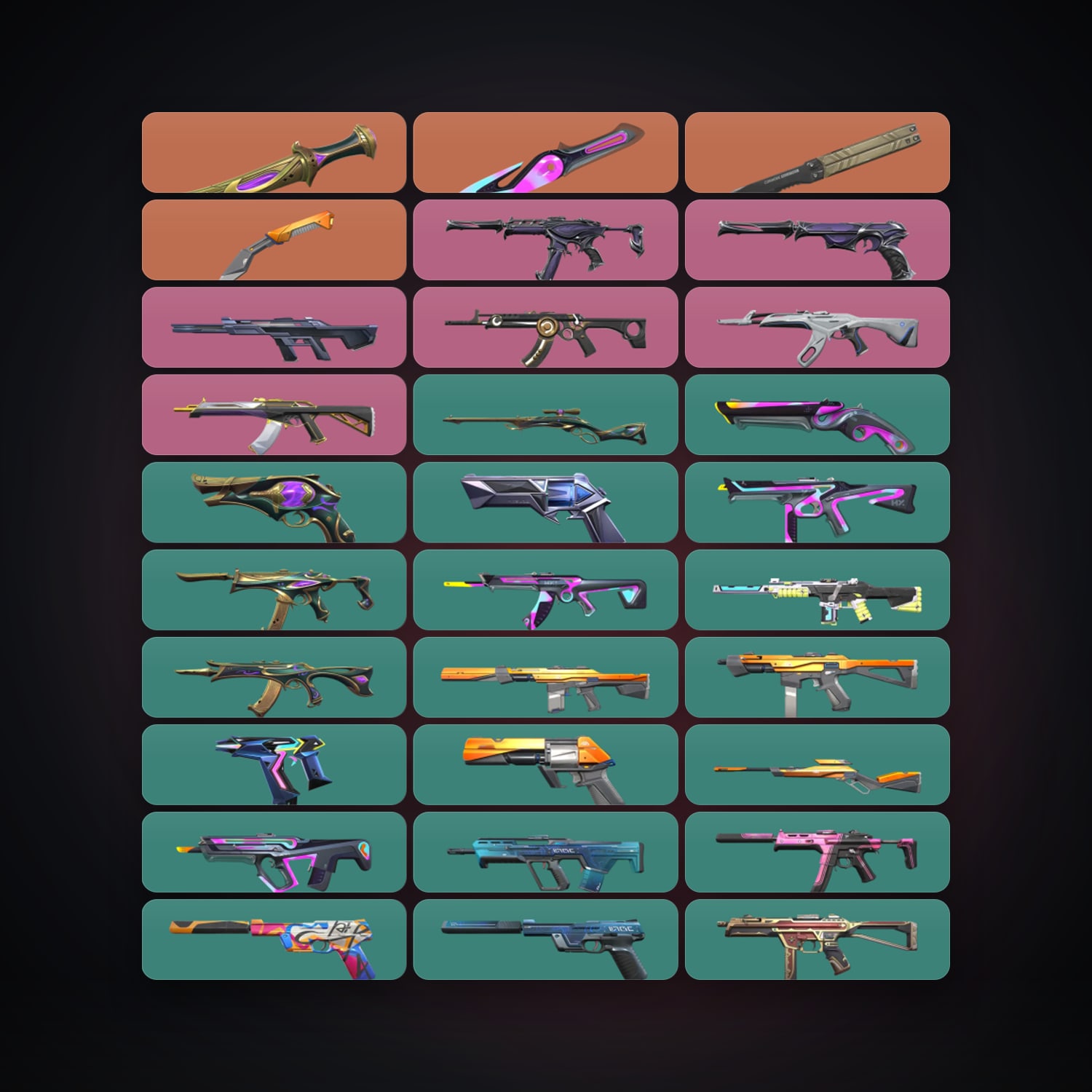 EU Silver 2 locker — 4 knives, 49 skins, lvl 173 — HabibiAccounts
