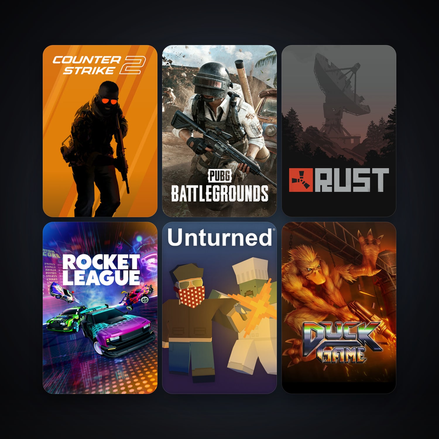 CS2 Prime + Rust, 115 games, clean — HabibiAccounts