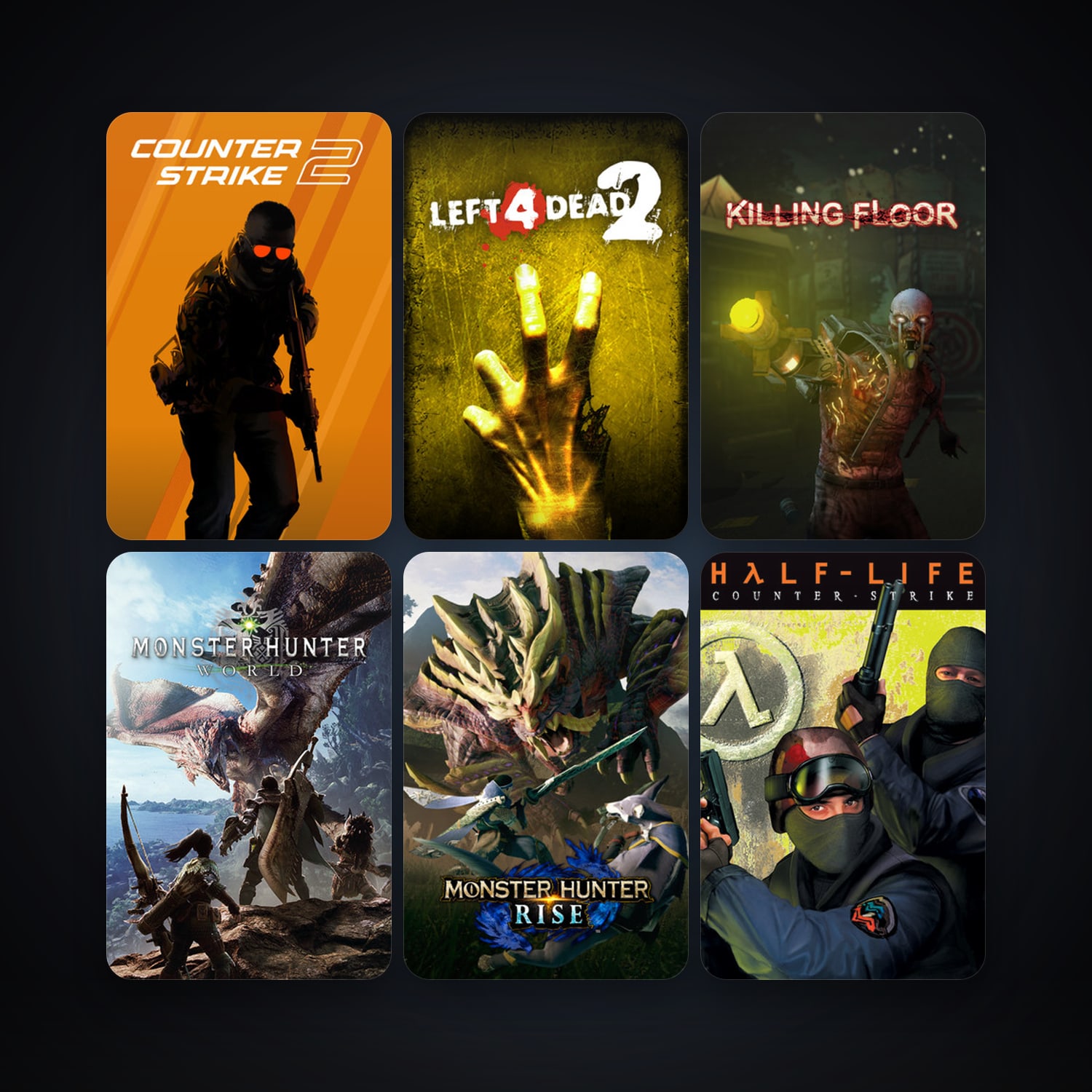 Counter-Strike + Left 4 Dead 2, 92 games, Steam 11, clean — HabibiAccounts