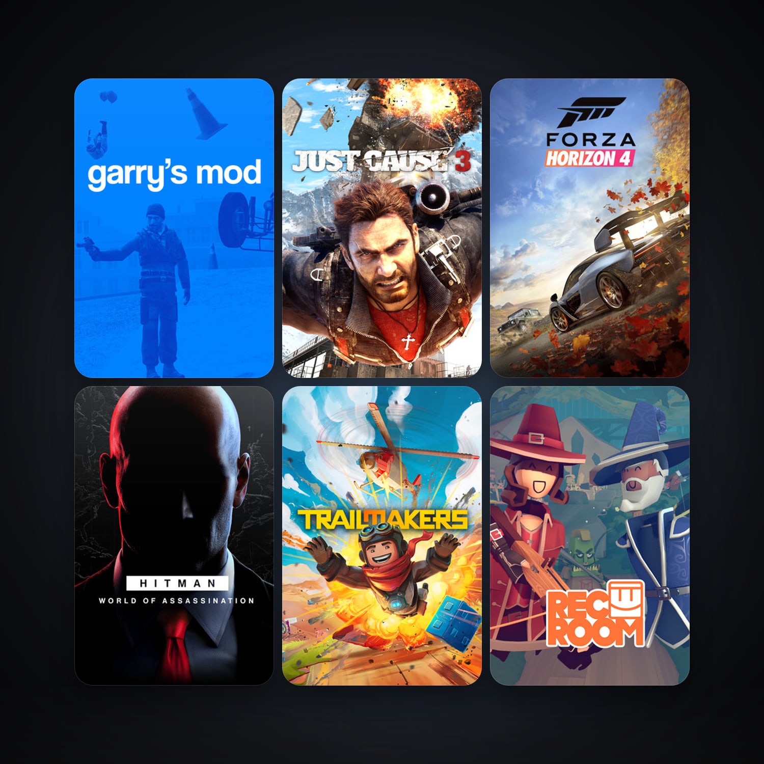 Garry's Mod + Just Cause 3, 58 games, clean — HabibiAccounts