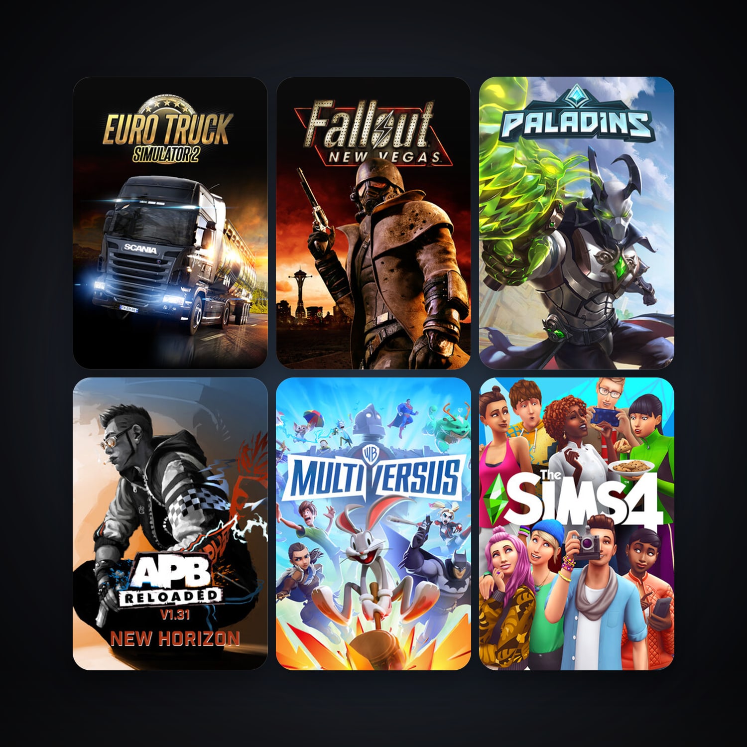 Fallout: New Vegas + APB Reloaded, 28 games, clean — HabibiAccounts