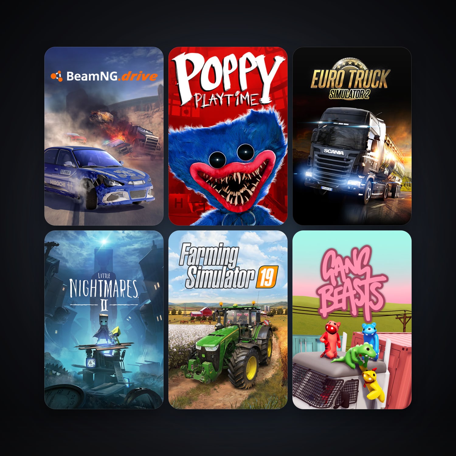 Euro Truck Simulator 2 + Cities: Skylines, 53 games, clean — HabibiAccounts