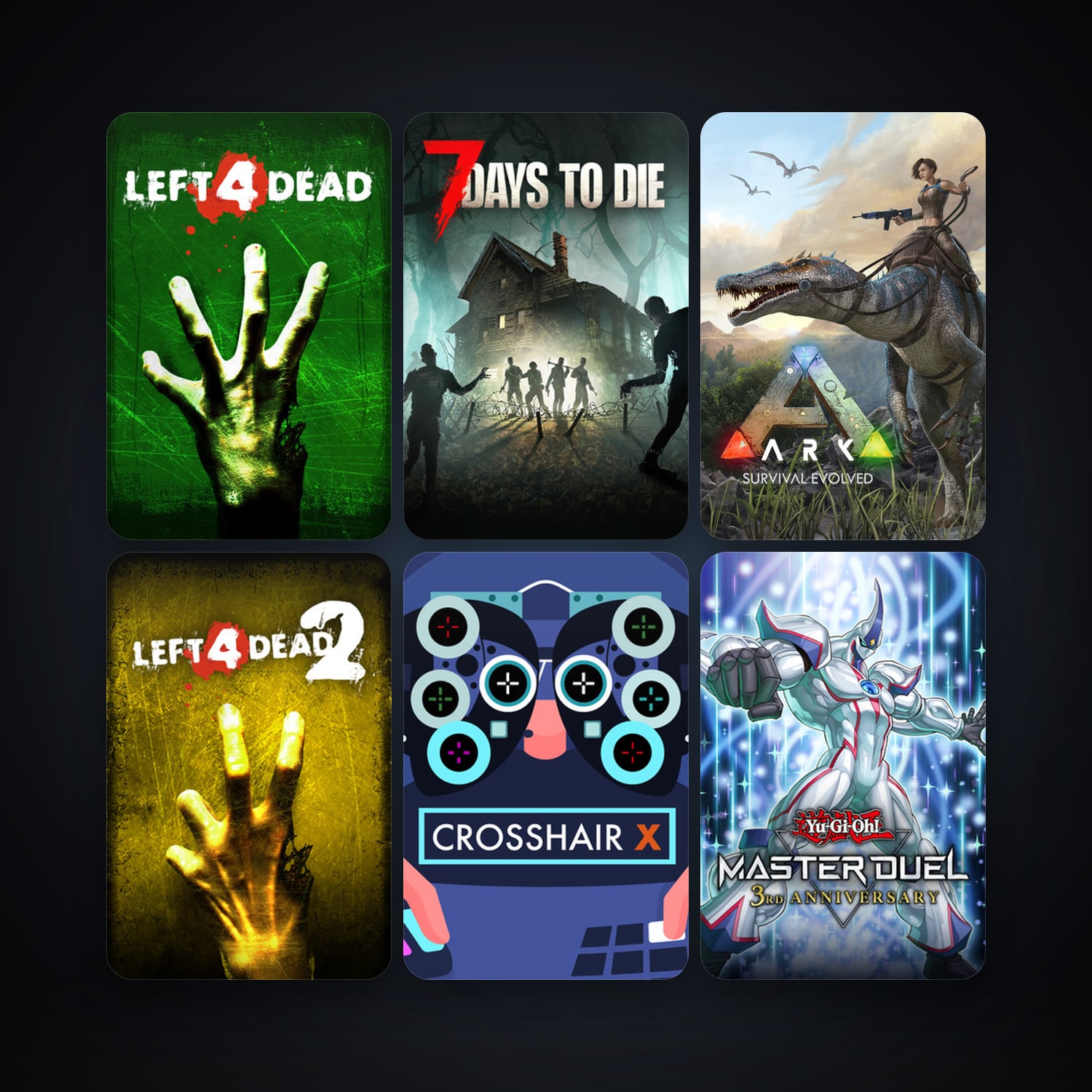 Left 4 Dead + Left 4 Dead 2, 95 games, Steam 14, clean — HabibiAccounts