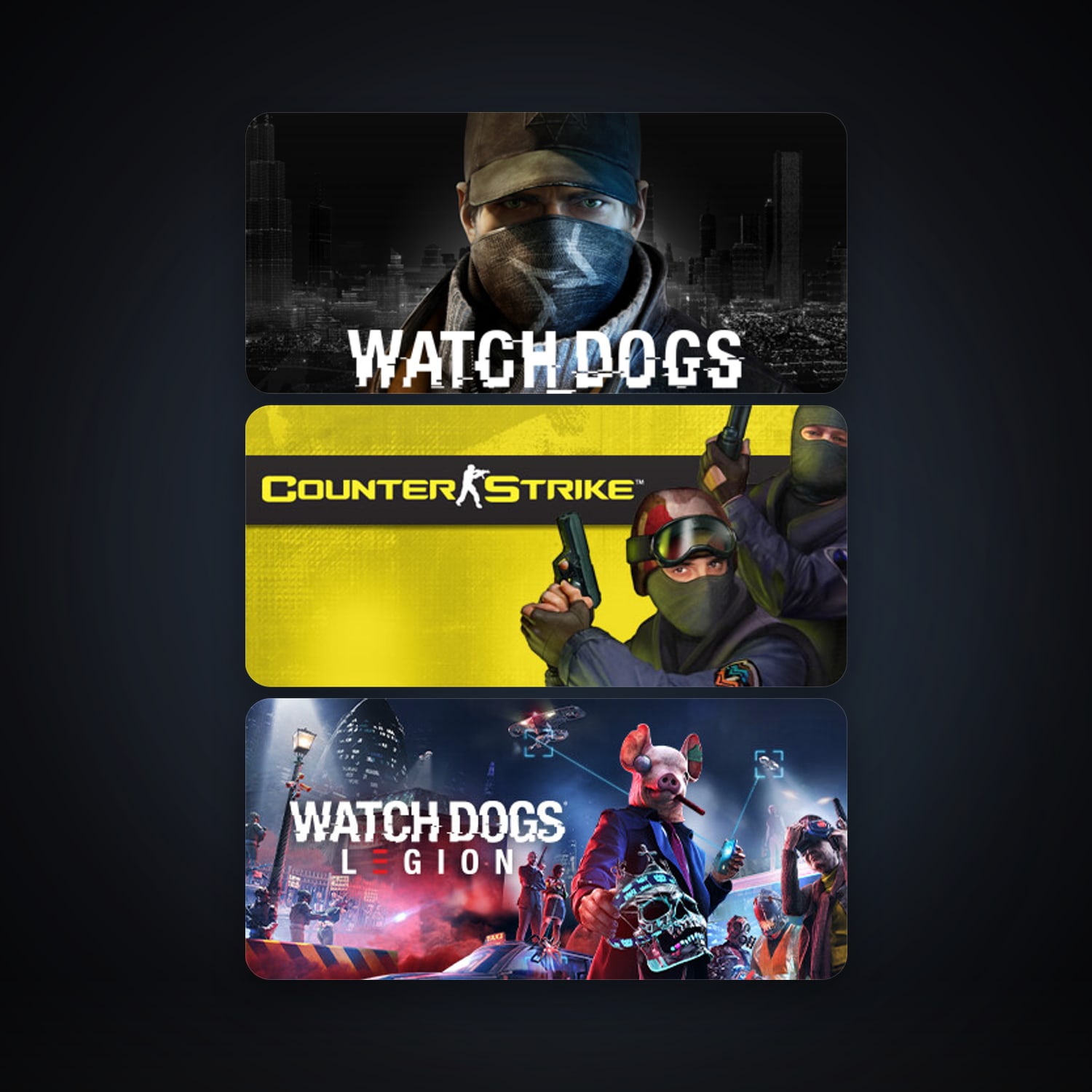 Counter-Strike + Free CS2 (No Prime), 9 games, clean — HabibiAccounts