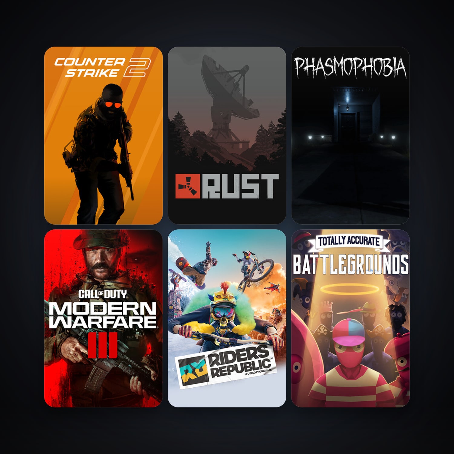 CS2 Prime + Rust, 48 games, Steam 23, clean — HabibiAccounts