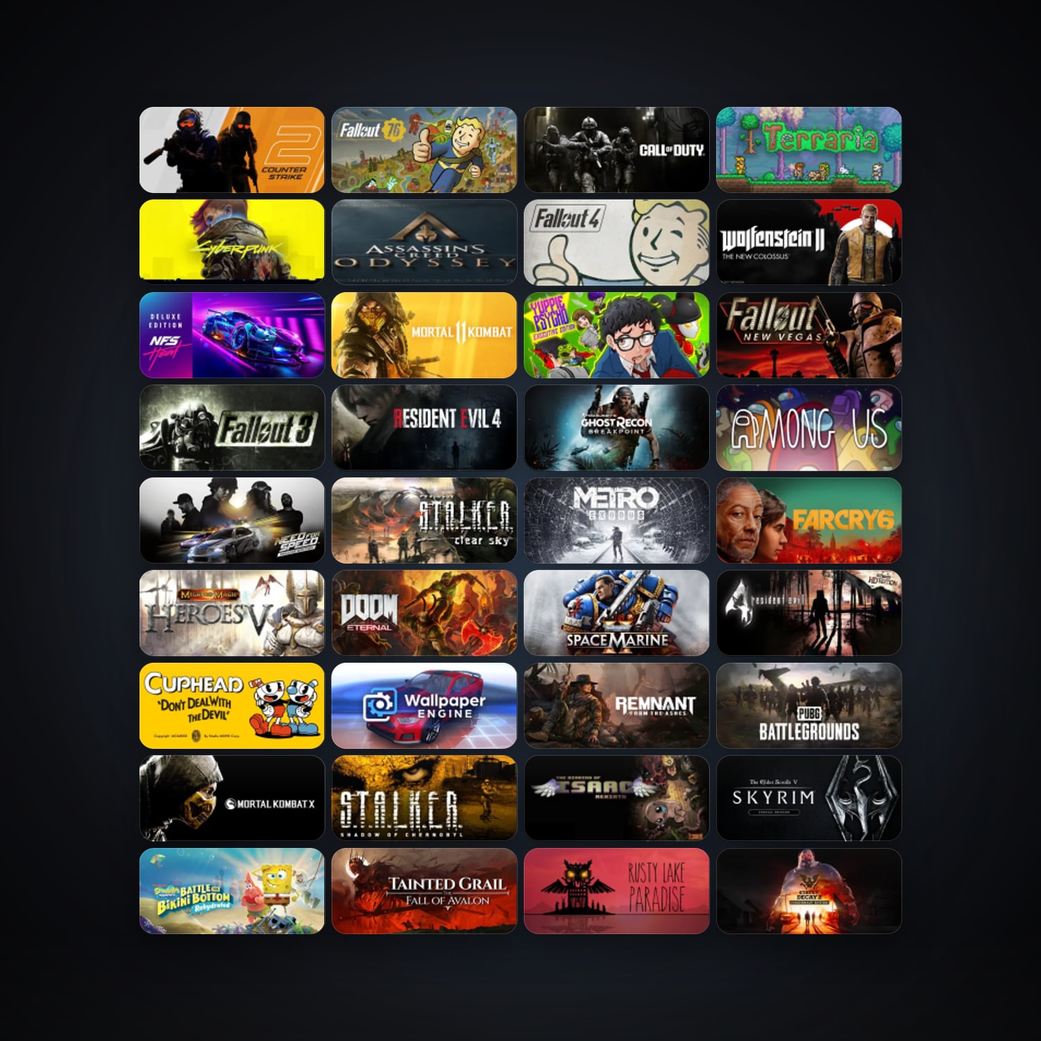 Steam 96 games, Steam 21, clean — HabibiAccounts