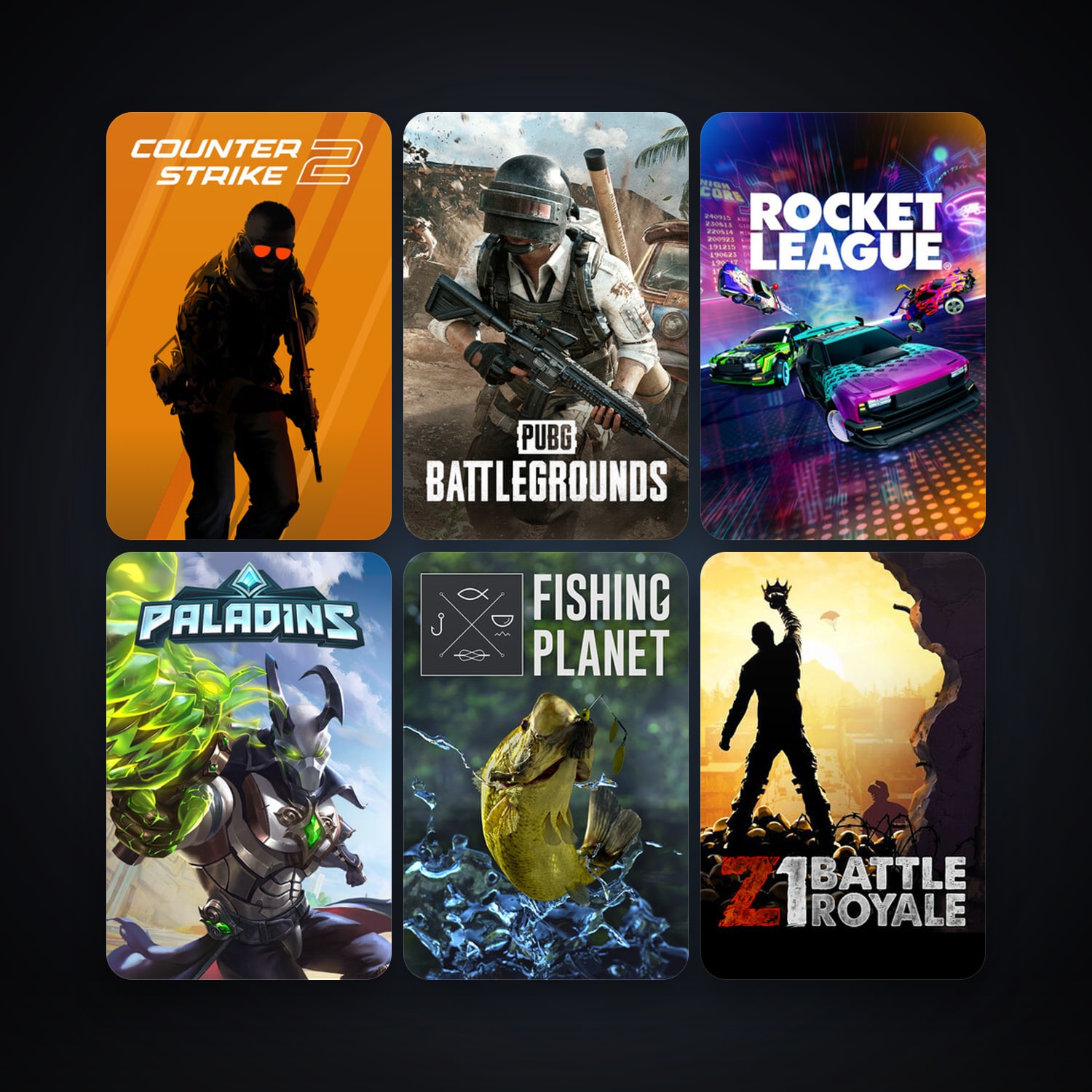 CS2 Prime + Rocket League, 20 games, clean — HabibiAccounts