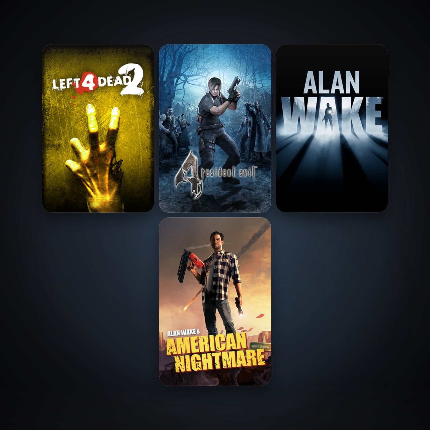 Left 4 Dead 2 + Alan Wake, 12 games, clean — HabibiAccounts