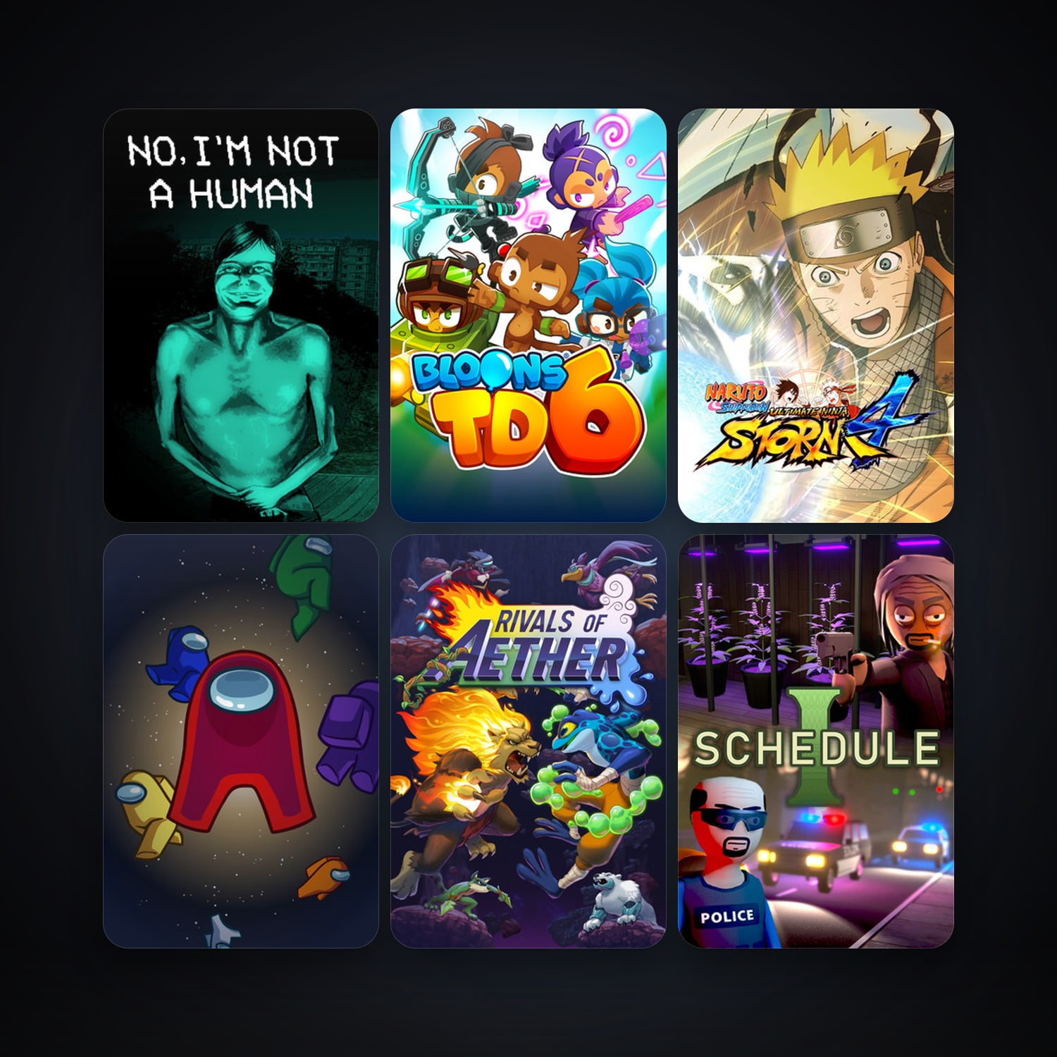 NARUTO SHIPPUDEN: Ultimate Ninja STORM 4 + Hollow Knight, 20 games, clean — HabibiAccounts