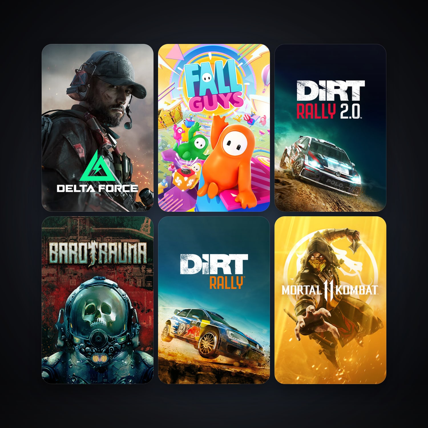 Dota 2 + DiRT Rally, 105 games, clean — HabibiAccounts