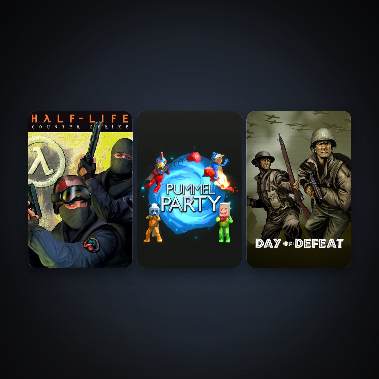 Counter-Strike + Day of Defeat, 7 games, clean — HabibiAccounts