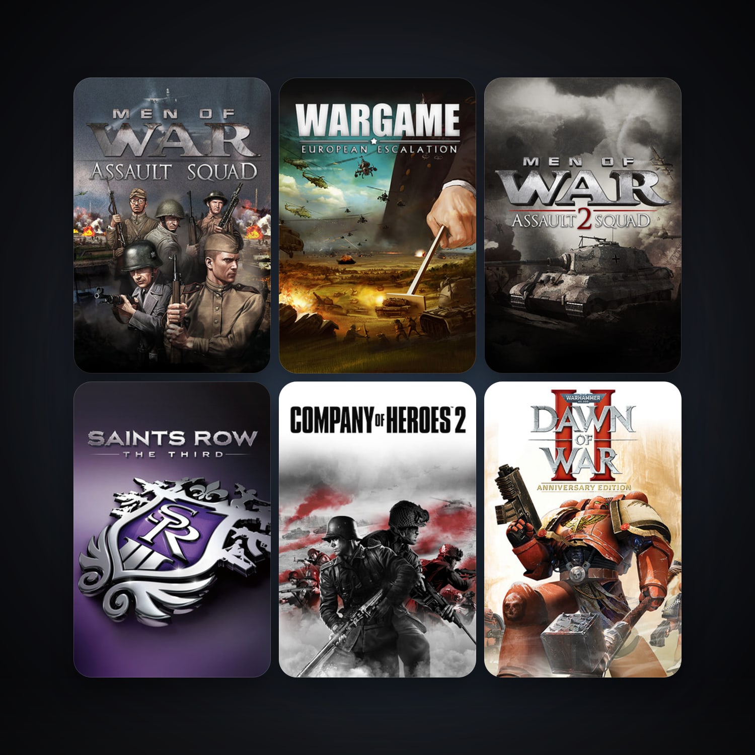 Warhammer 40,000: Dawn of War II + STAR WARS Empire at War - Gold Pack, 22 games, Steam 10, clean — HabibiAccounts