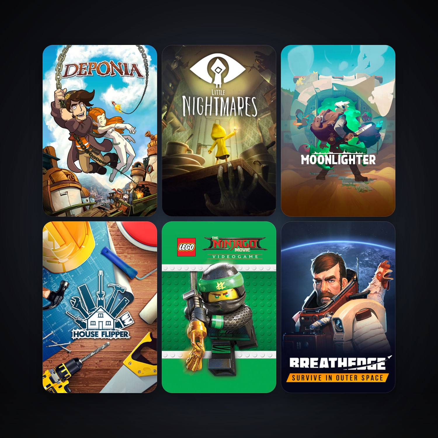 Deponia + Injustice: Gods Among Us Ultimate Edition, 24 games, clean — HabibiAccounts