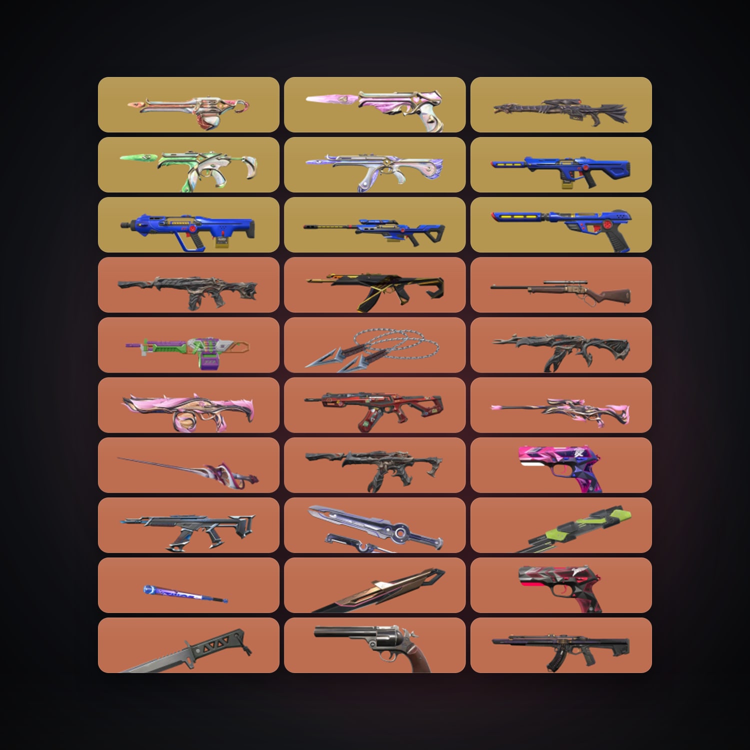 AP Diamond 2 locker — 24 knives, 188 skins, lvl 212 — HabibiAccounts