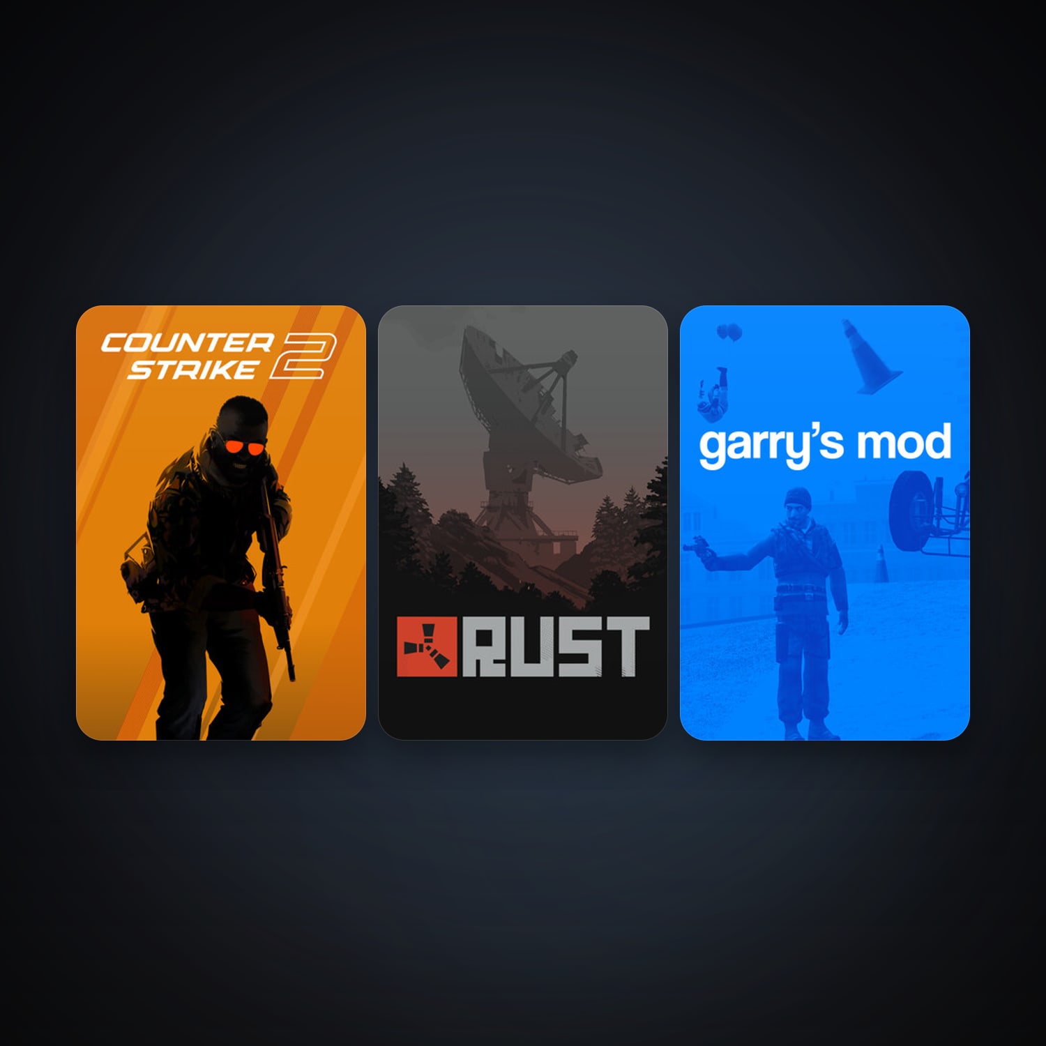 CS2 Prime + Garry's Mod, 18 games, Steam 11, clean — HabibiAccounts