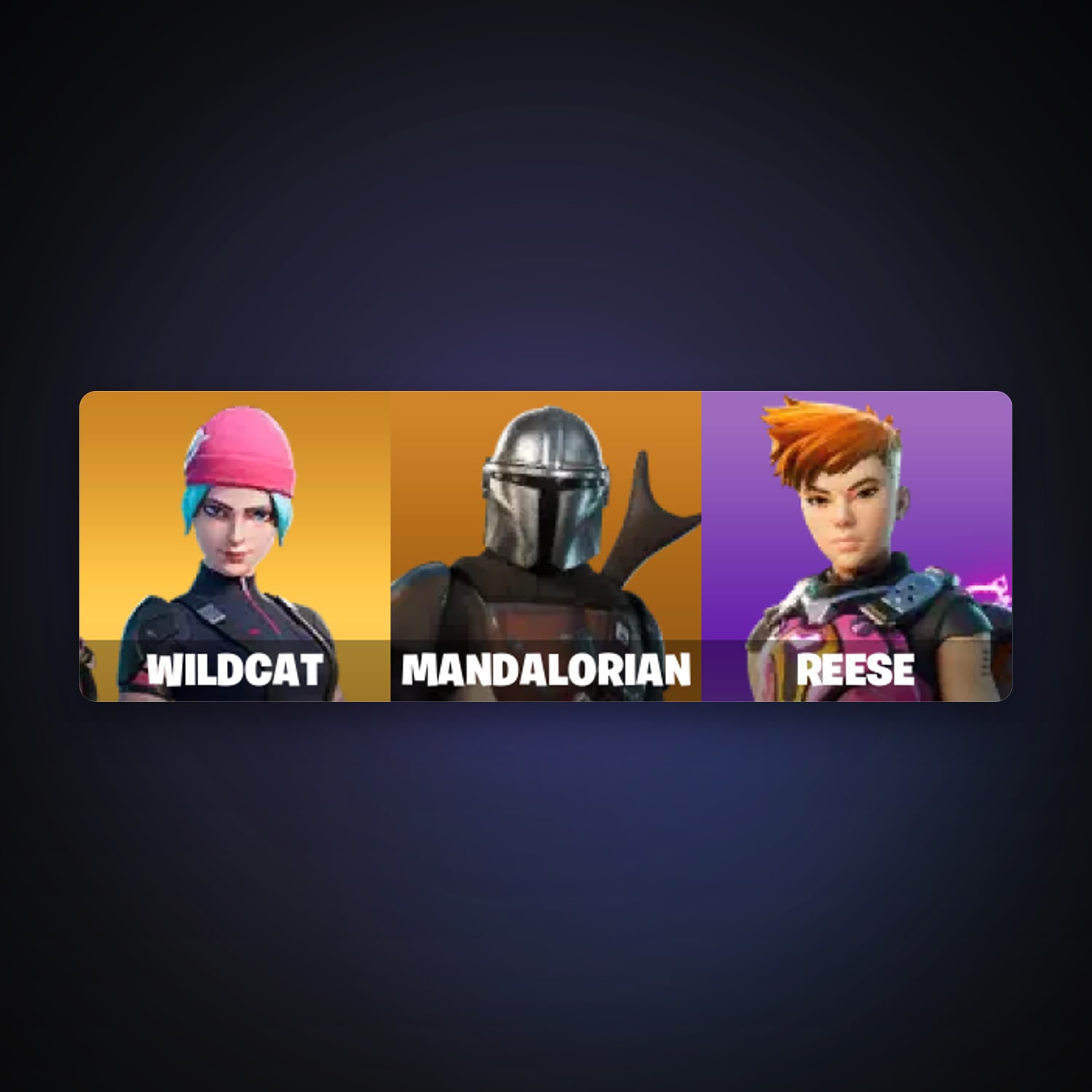 Fortnite account with Wildcat & Mandalorian — 3 skins — 250 V-Bucks — lvl 38 — HabibiAccounts