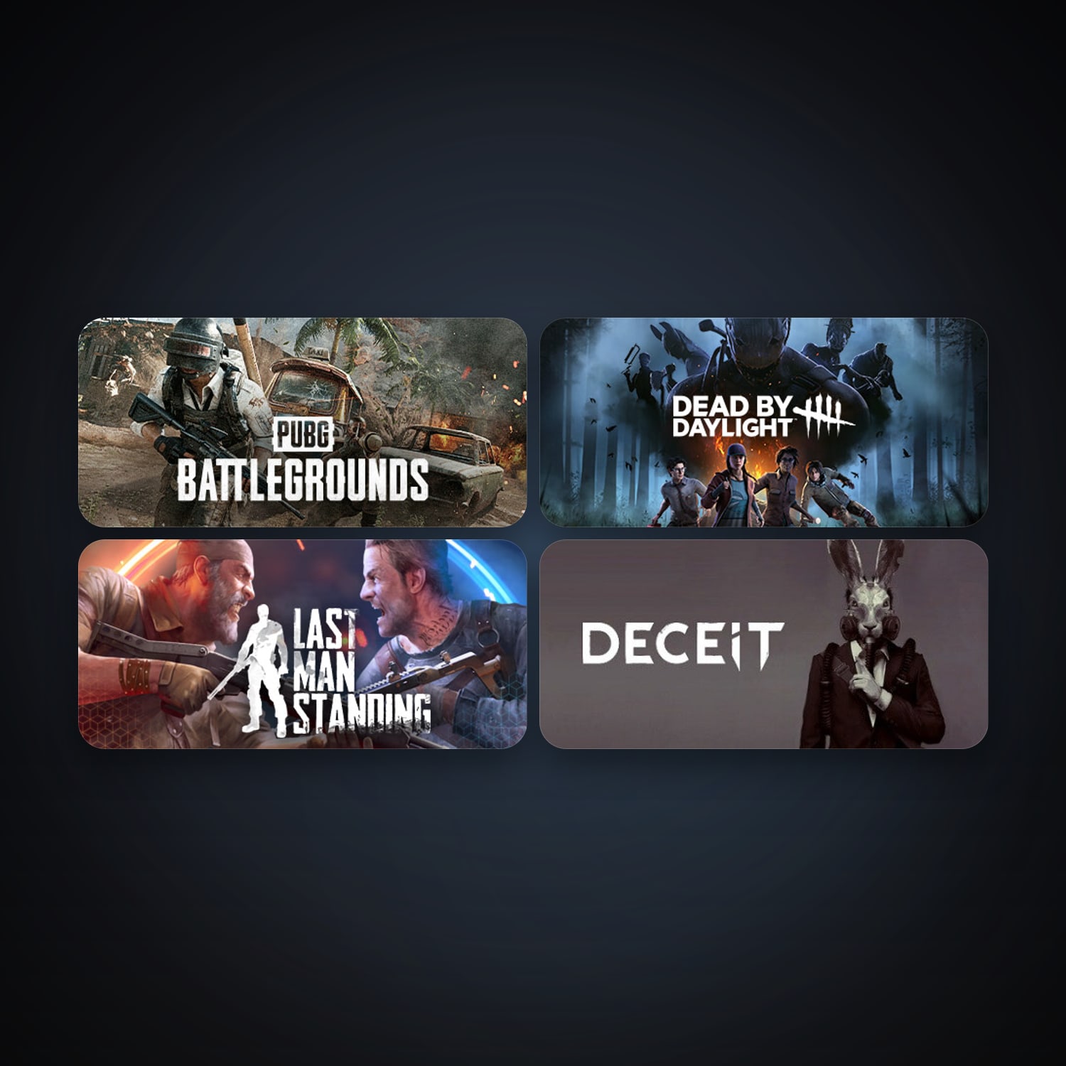 PAYDAY 2 + Dead by Daylight, 6 games, clean — HabibiAccounts