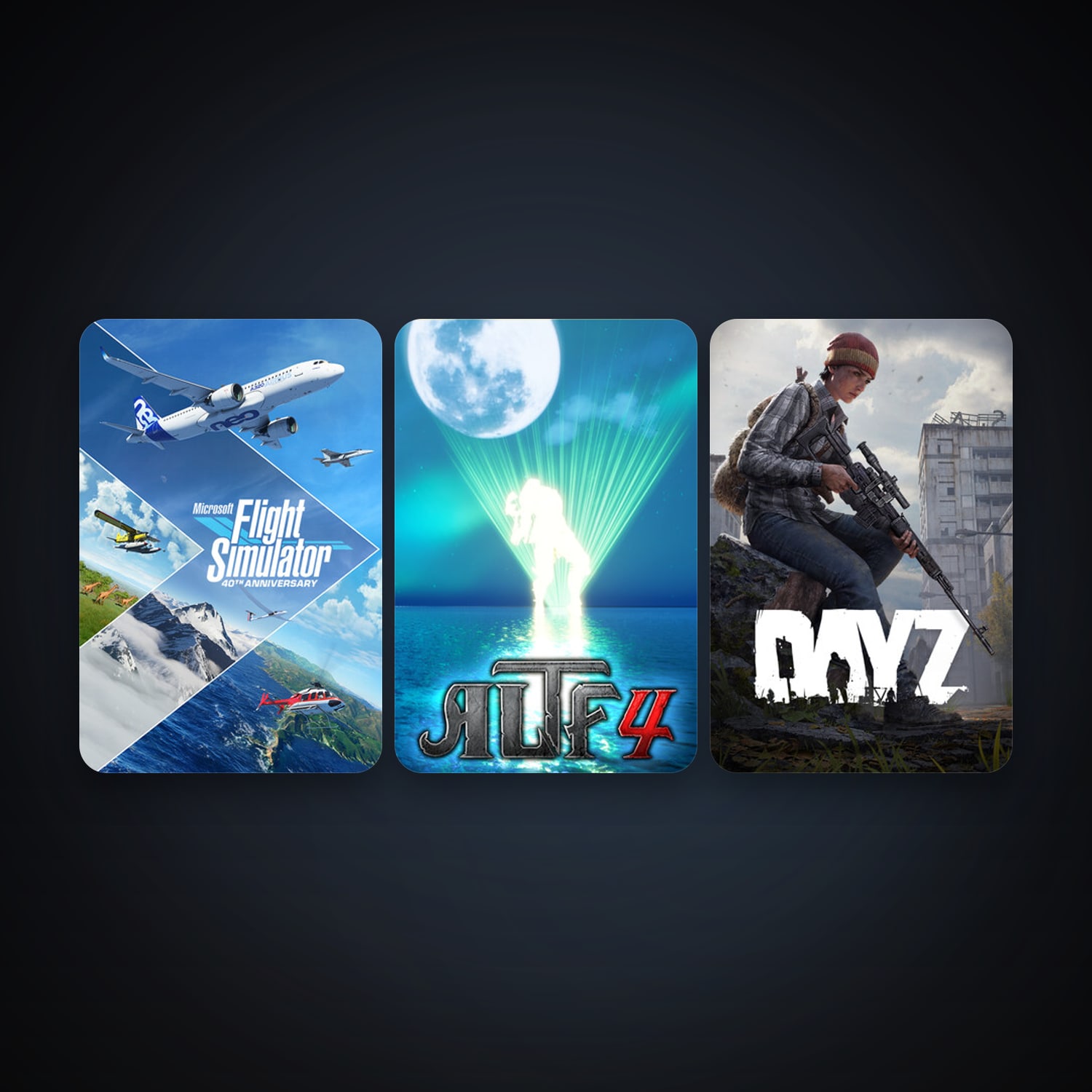 DayZ + ALTF4, 3 games, clean — HabibiAccounts
