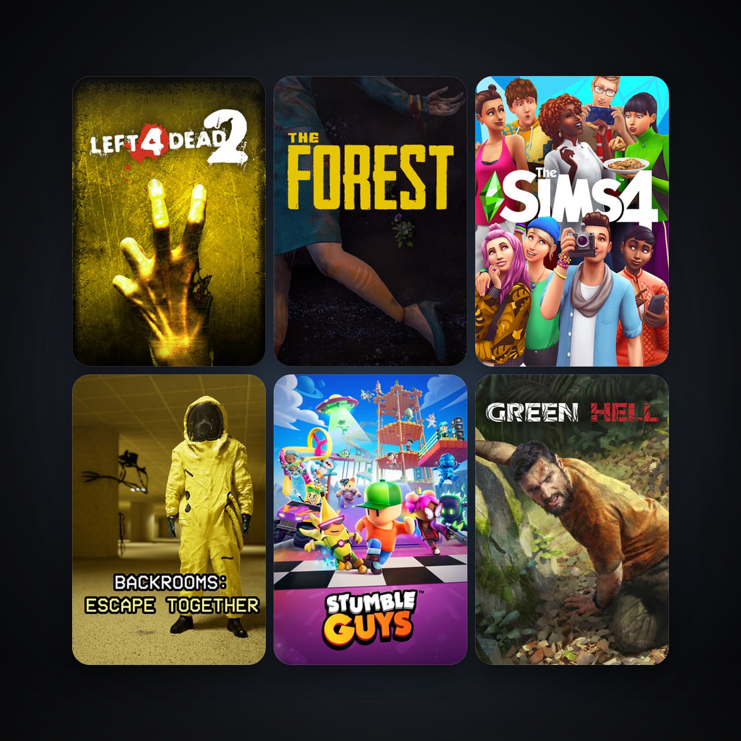 Half-Life + Left 4 Dead 2, 14 games, clean — HabibiAccounts