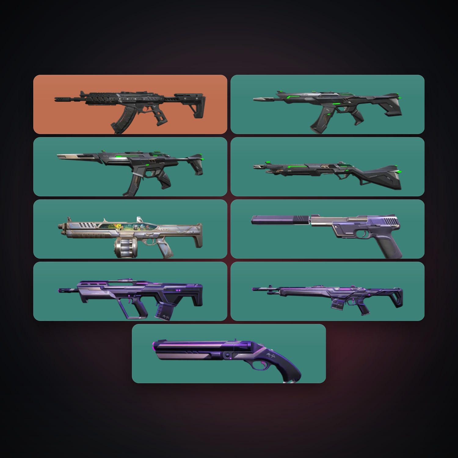 BR Silver 3 locker — 9 skins, lvl 34 — HabibiAccounts