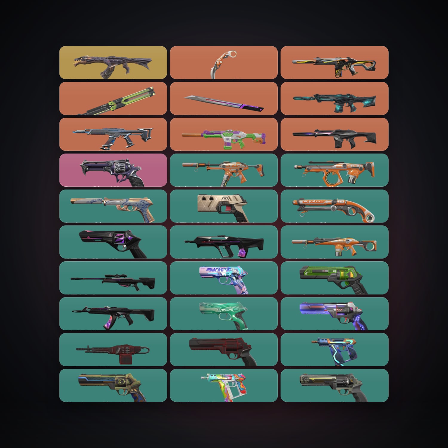 LA Diamond 1 locker — 3 knives, 69 skins, lvl 467 — HabibiAccounts