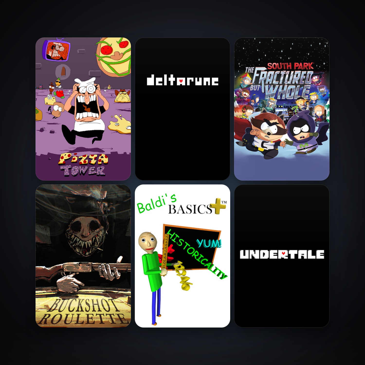 Half-Life 2 + Undertale, 12 games, clean — HabibiAccounts