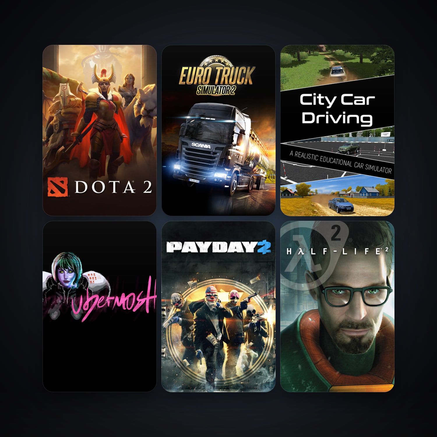 Half-Life 2 + Half-Life 2: Deathmatch, 22 games, clean — HabibiAccounts