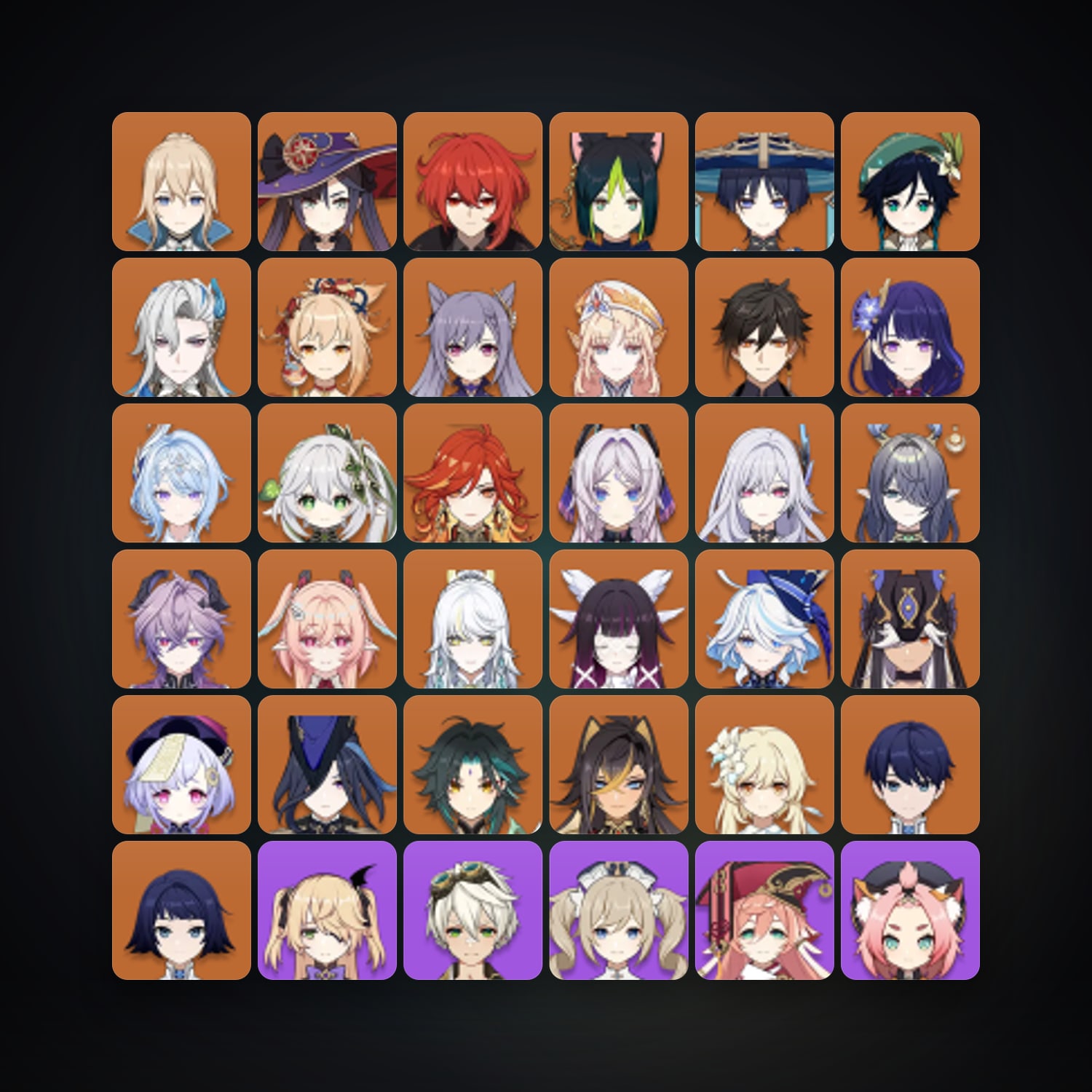 Genshin Impact | AR 60 | 82 Chars | 28× 5★ — Genshin / miHoYo Account · 260990180 — HabibiAccounts