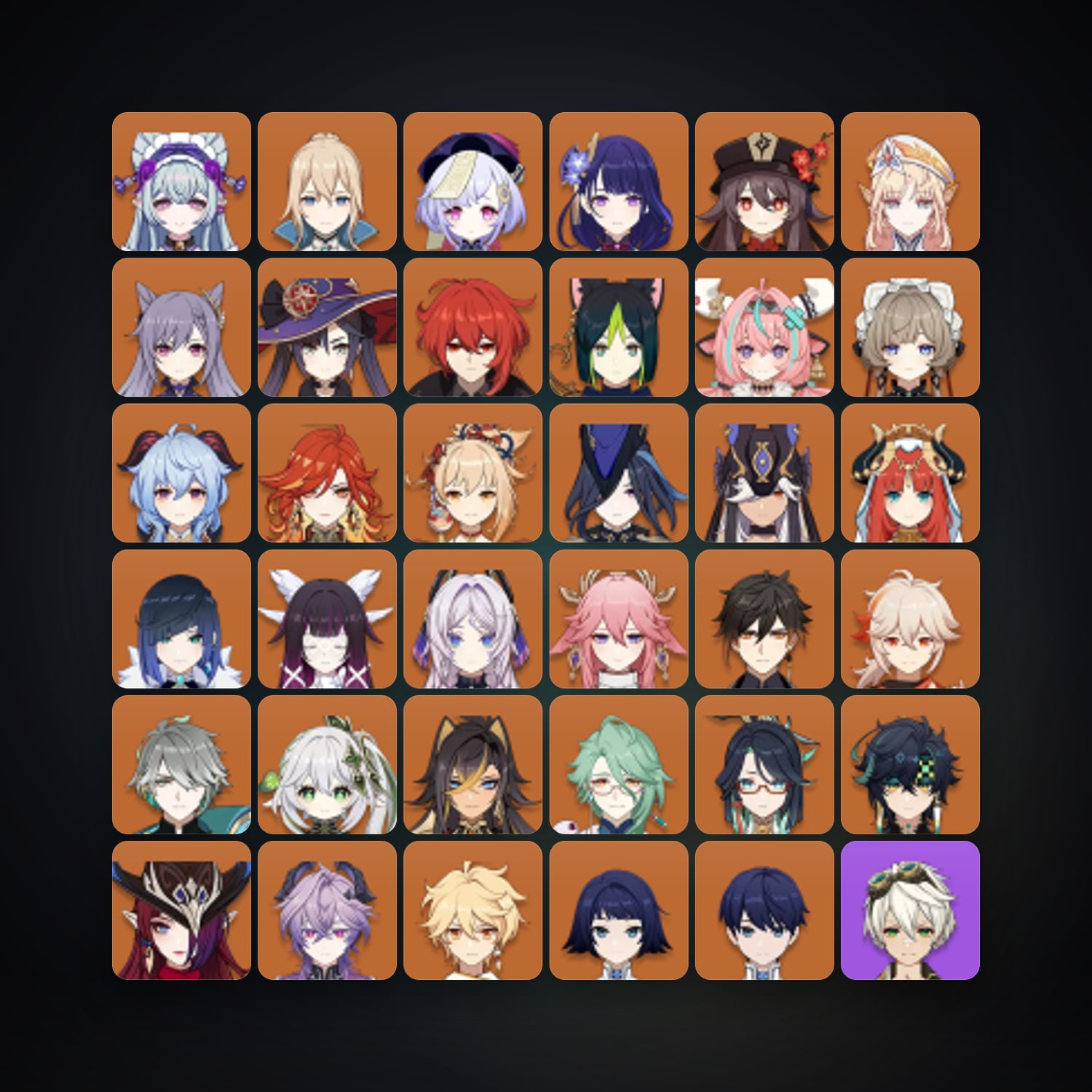 Genshin Impact | AR 60 | 85 Chars | 32× 5★ — Genshin / miHoYo Account · 260990700 — HabibiAccounts