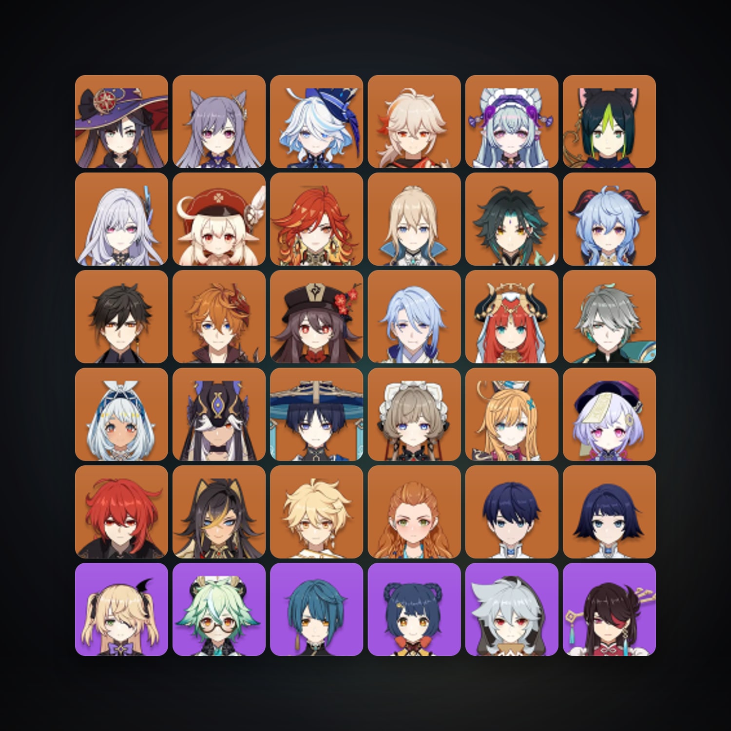 جينشن إمباكت | AR 60 | 76 شخصية | 26× 5★ · 260991286 — HabibiAccounts