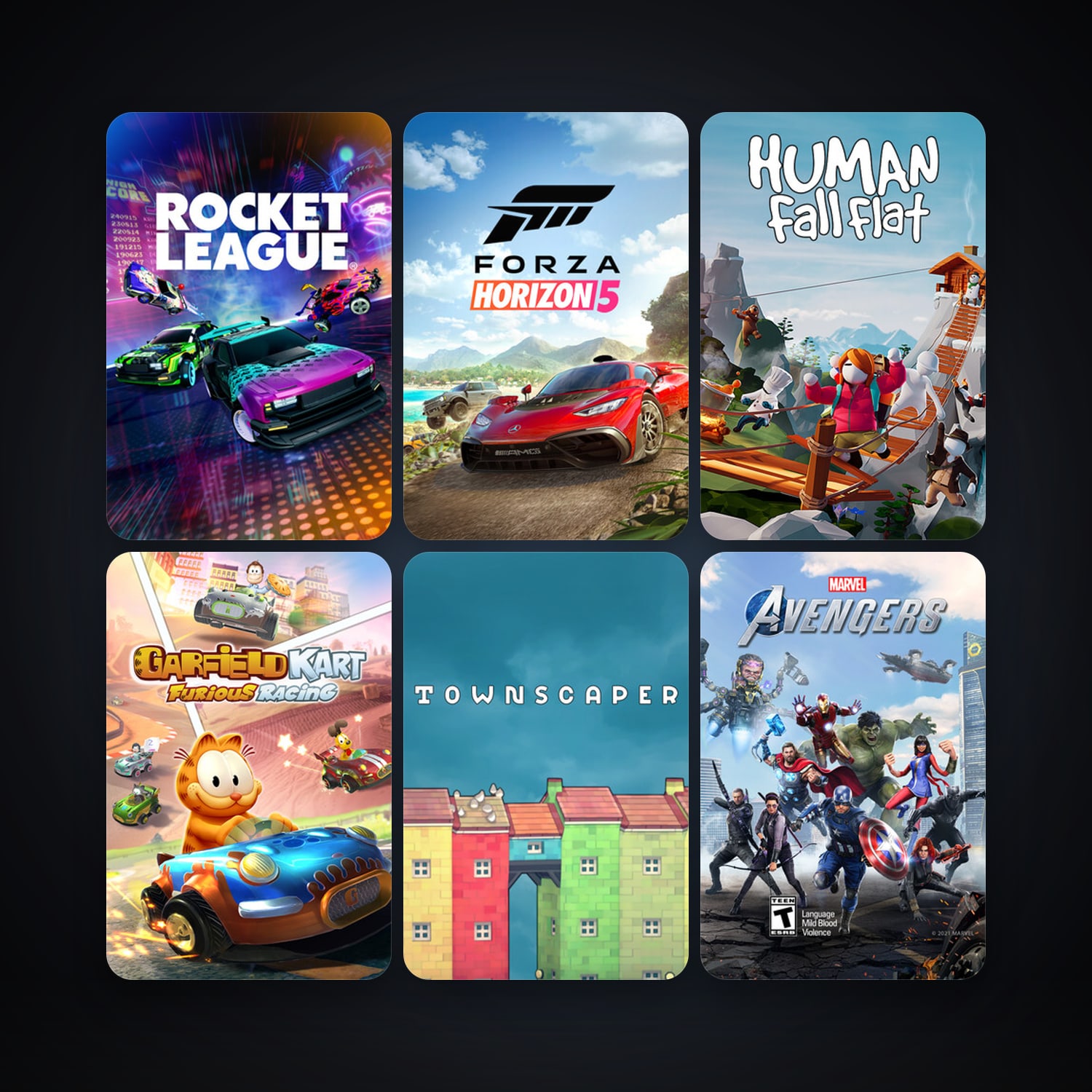 Rocket League + Human: Fall Flat, 15 games, clean — HabibiAccounts