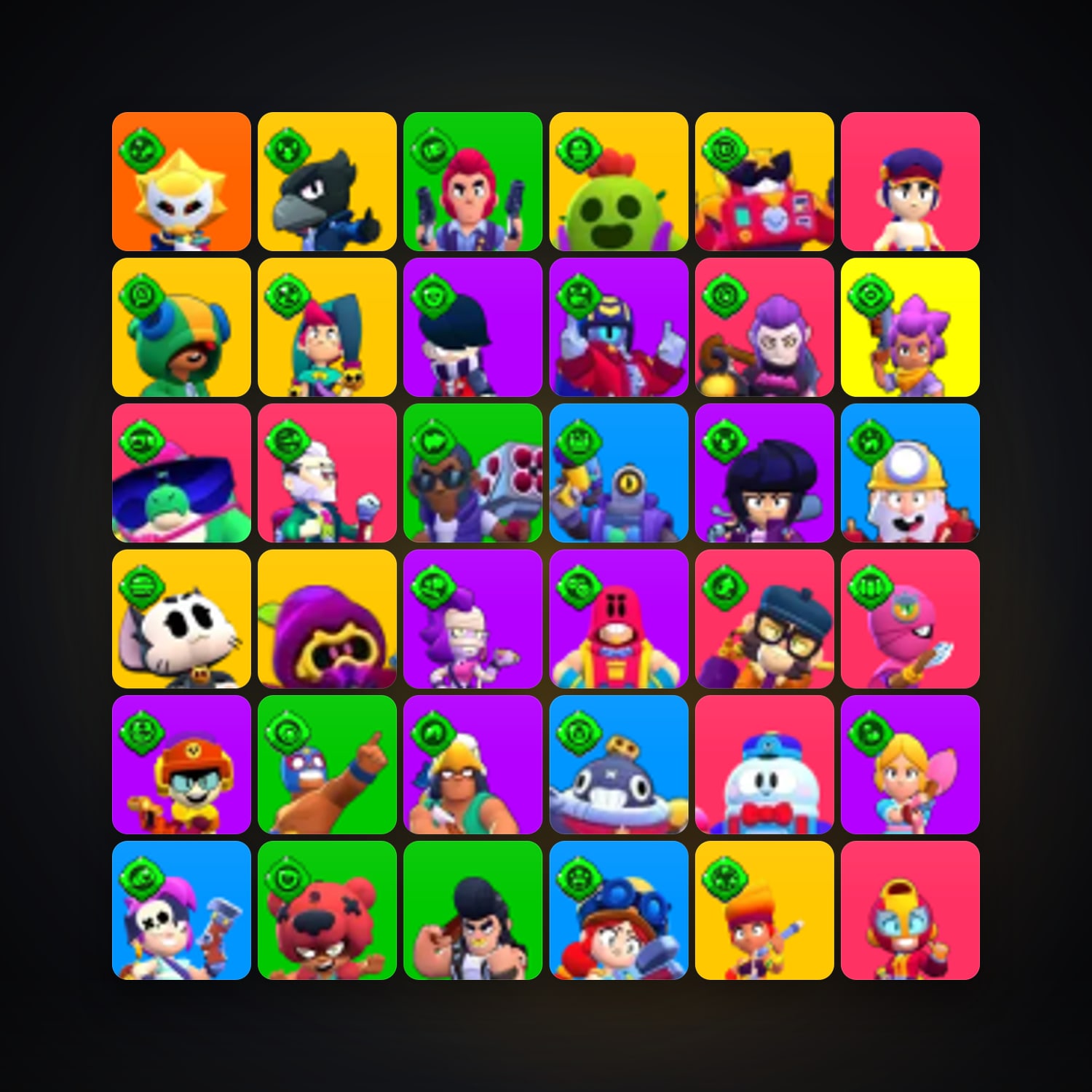 103 Brawlers | 47.5K Trophies — Supercell Account — HabibiAccounts