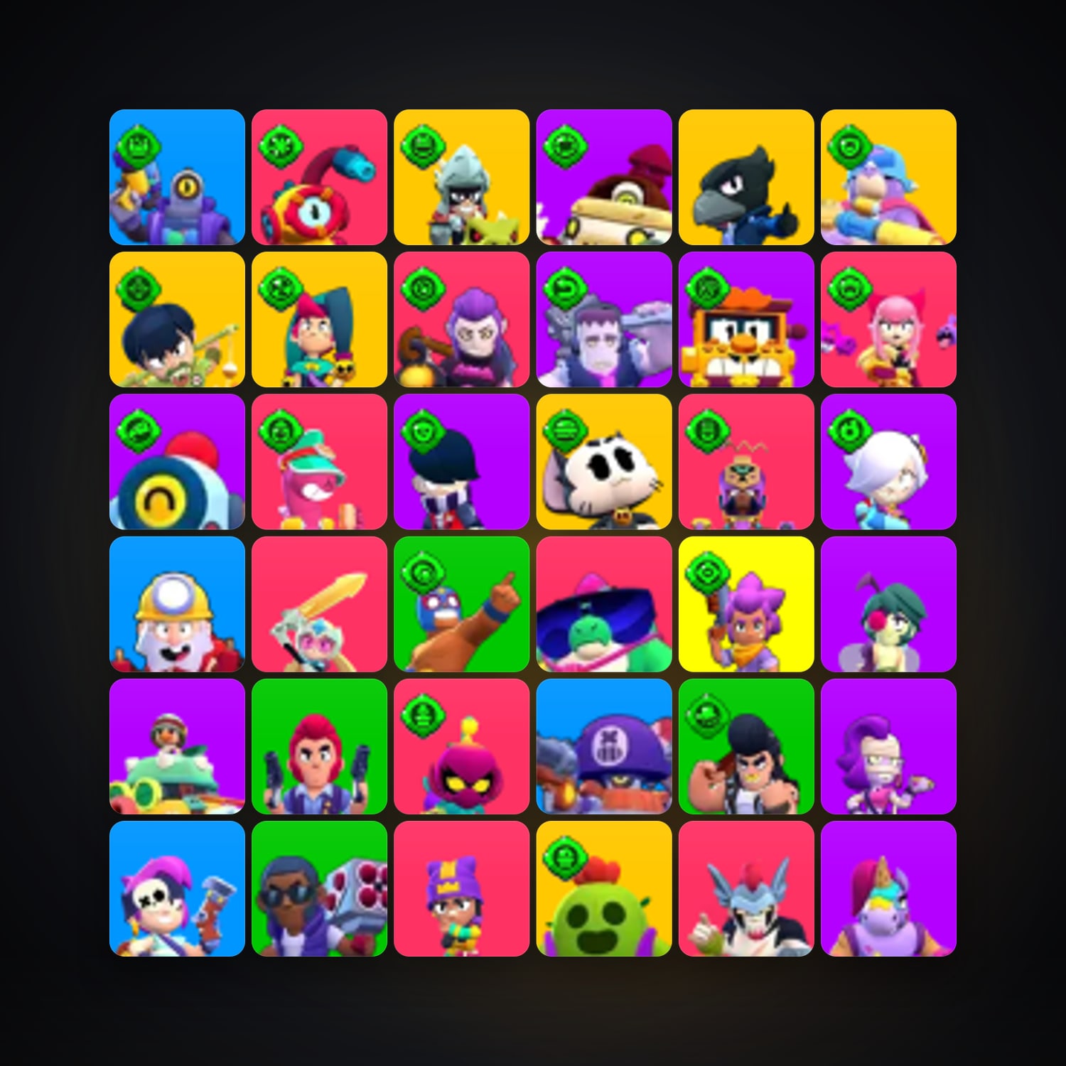 106 Brawlers | 33.1K Trophies — Supercell Account — HabibiAccounts