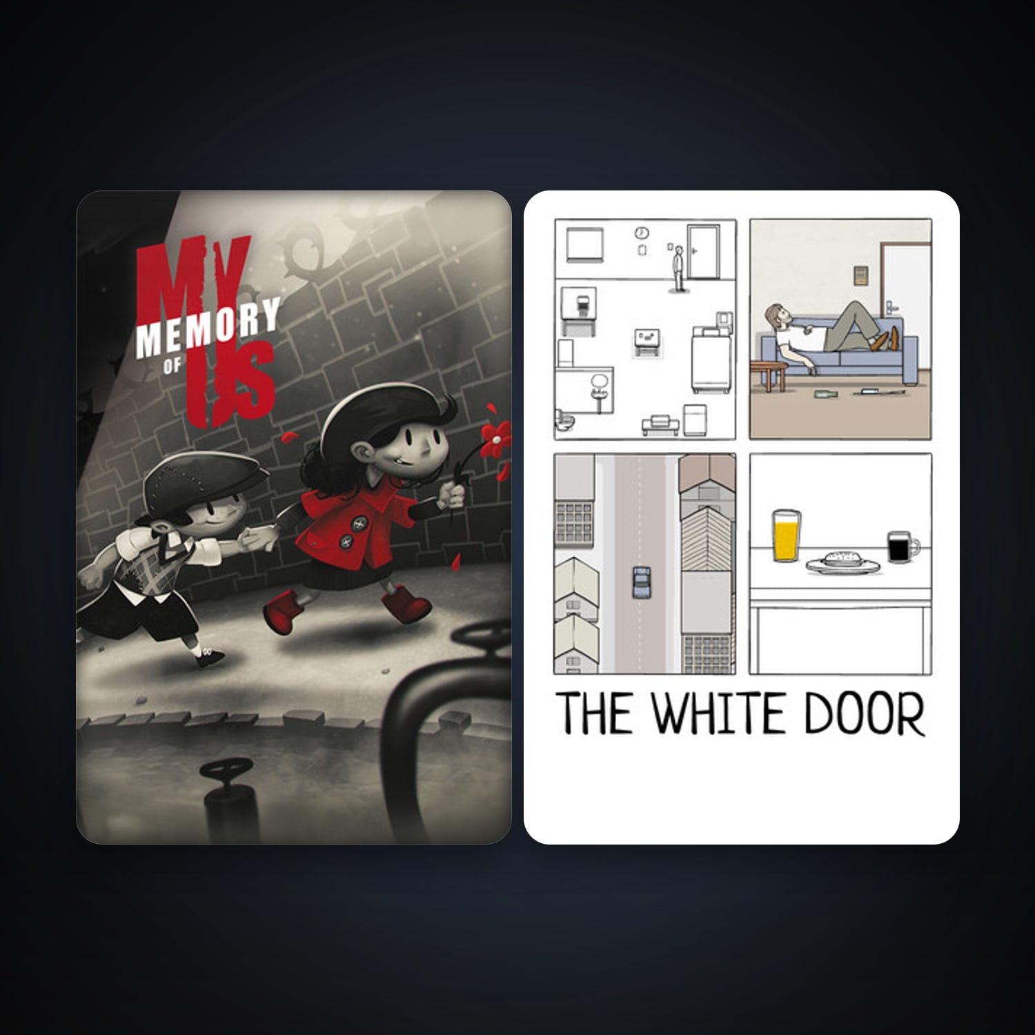My Memory of Us + The White Door, 7 games, clean — HabibiAccounts
