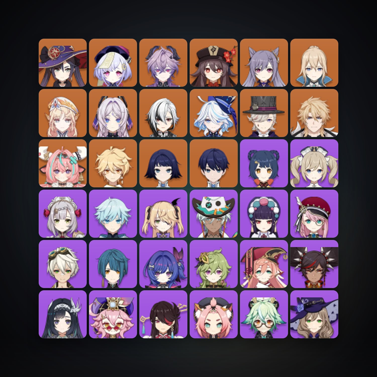 Genshin Impact | AR 57 | 64 Chars | 13× 5★ — HabibiAccounts