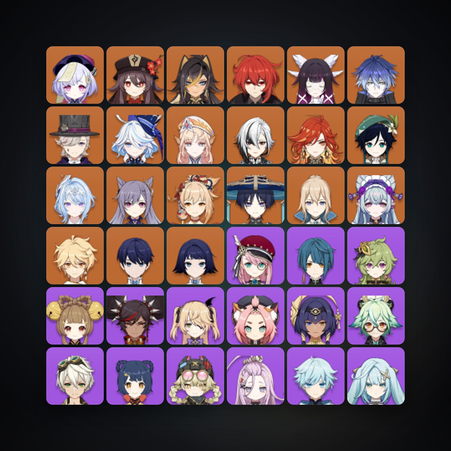 Genshin Impact | AR 59 | 66 Chars | 18× 5★ — Genshin / miHoYo Account — HabibiAccounts