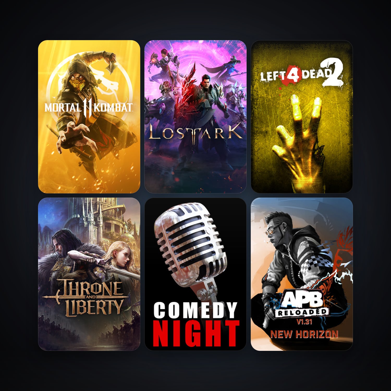 Left 4 Dead 2 + APB Reloaded, 6 games, clean — HabibiAccounts
