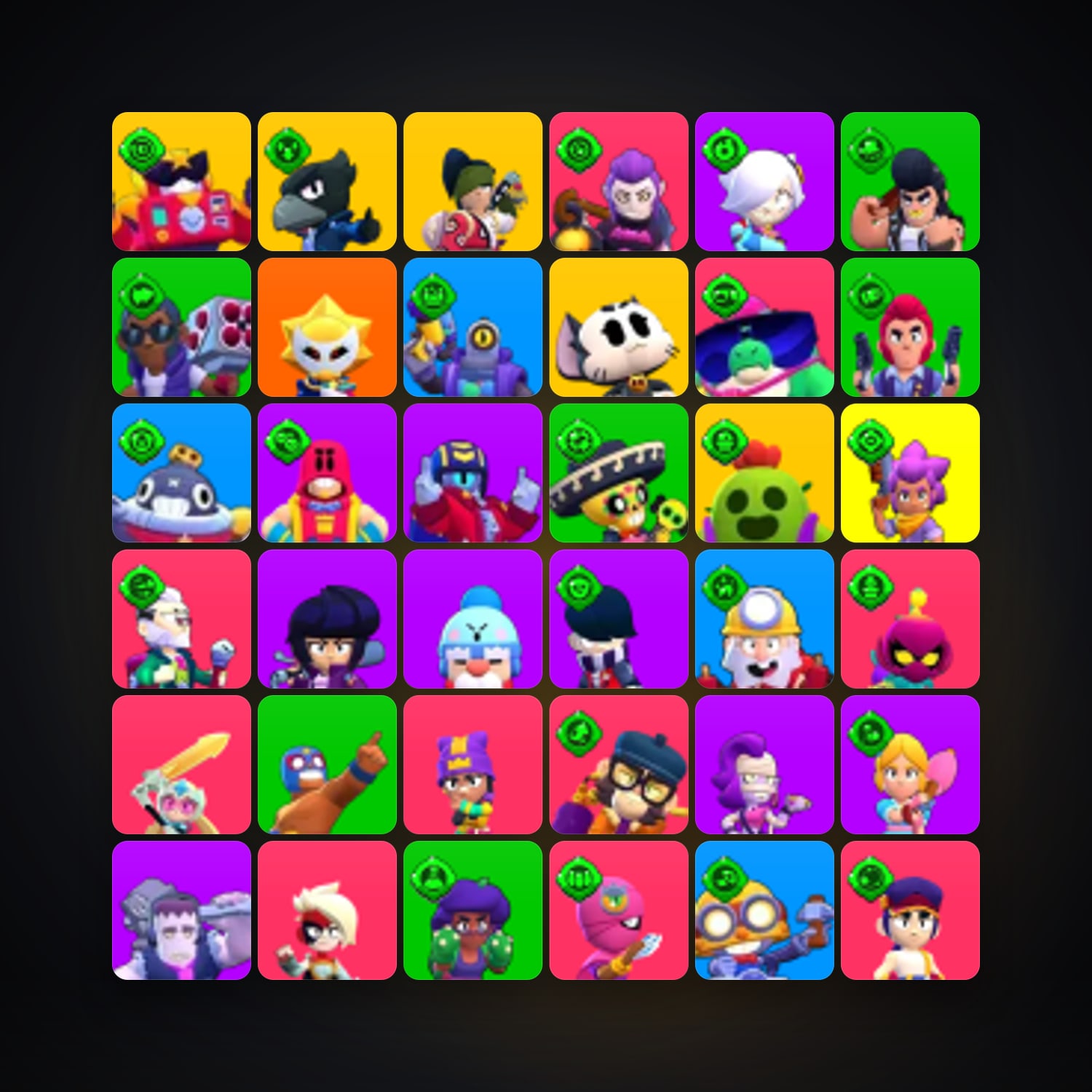 105 Brawlers | 69.7K Trophies | TH 12 — Supercell Account — HabibiAccounts