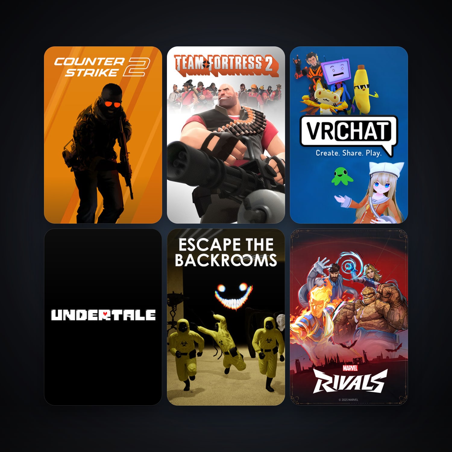Team Fortress 2 + CS2 Prime, 42 games, clean — HabibiAccounts