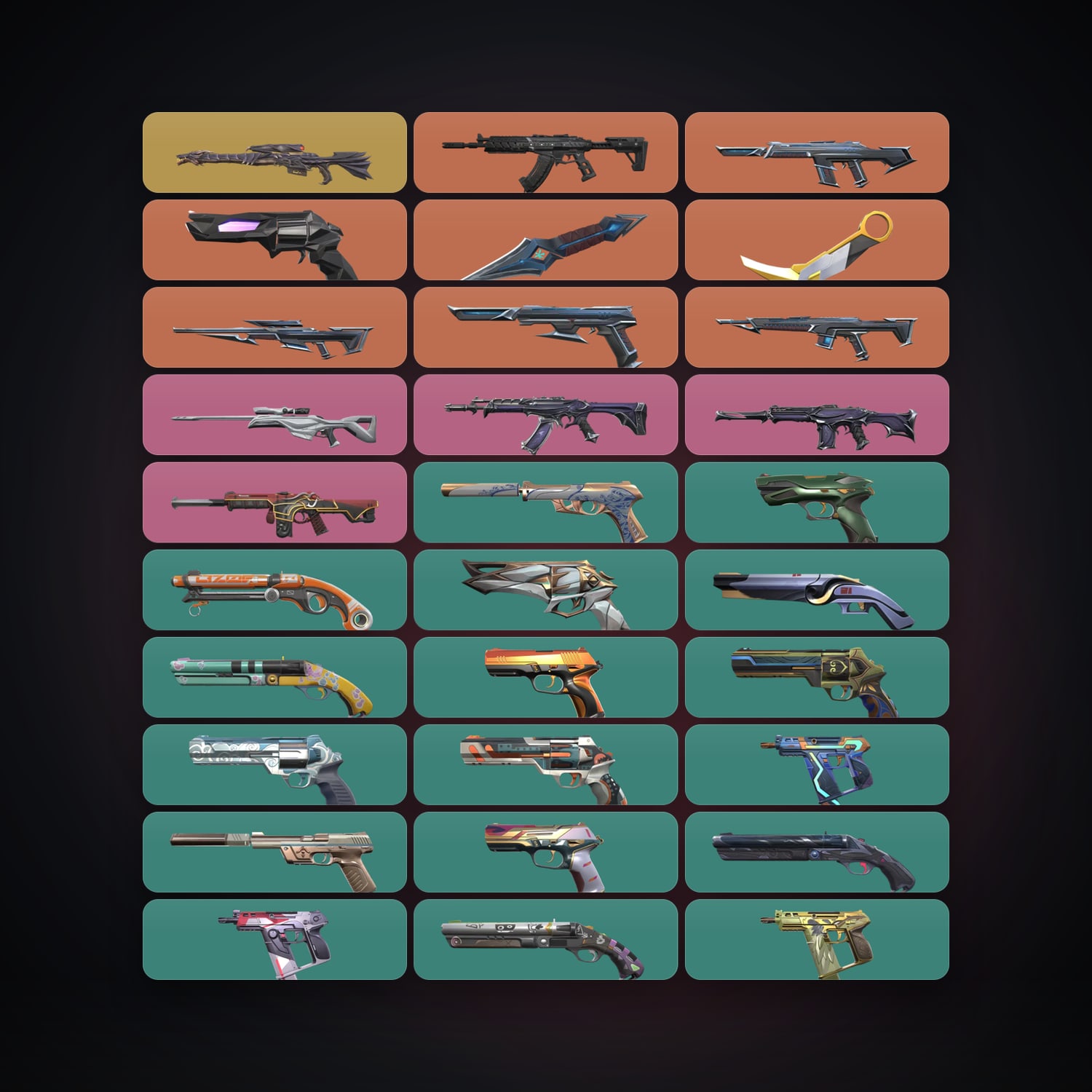 AP Diamond 2 locker — 2 knives, 30 skins, lvl 227 — HabibiAccounts