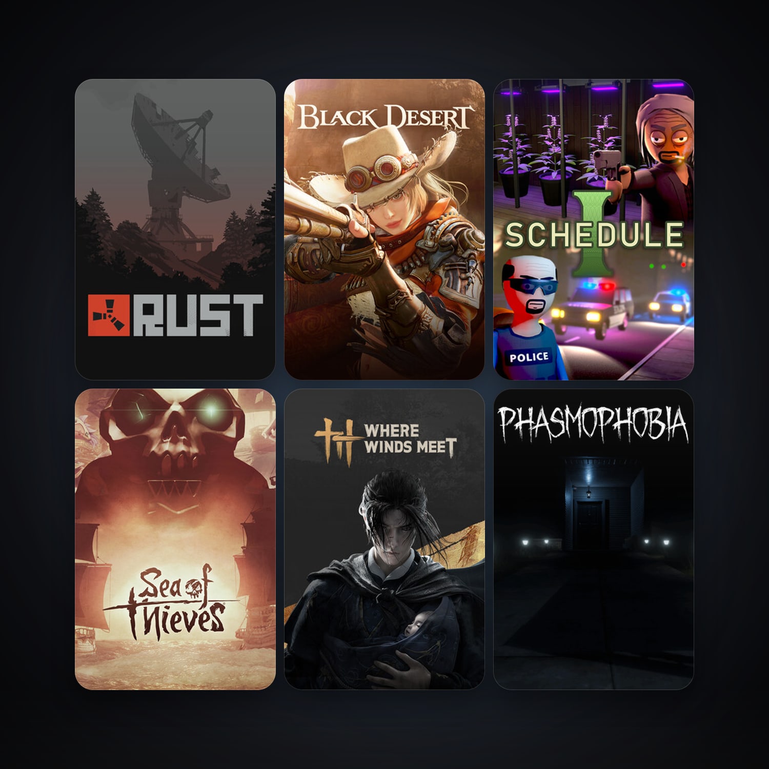 Rust + Black Desert Online, 49 games, clean — HabibiAccounts