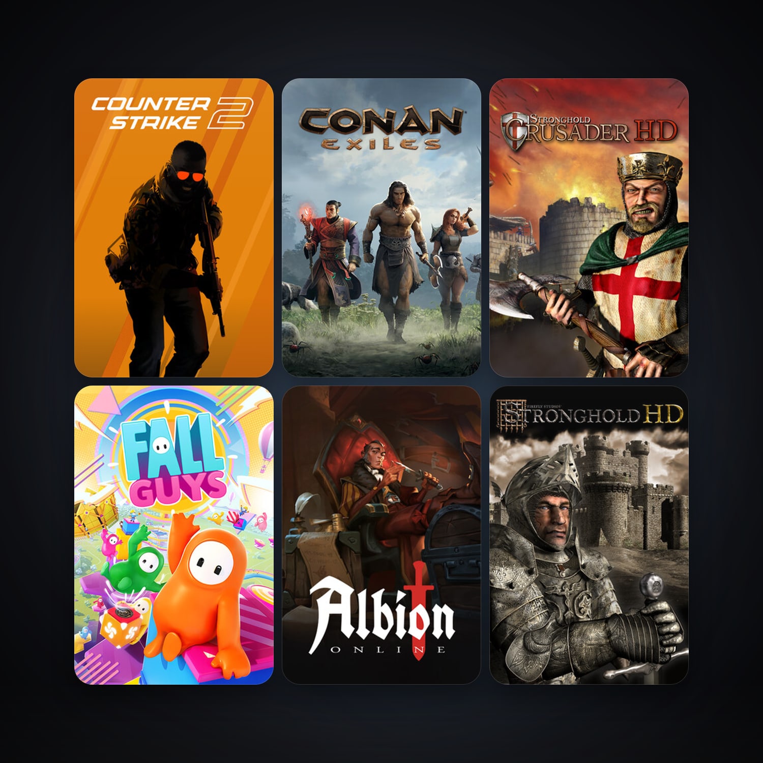CS2 Prime + Stronghold HD, 14 games, clean — HabibiAccounts