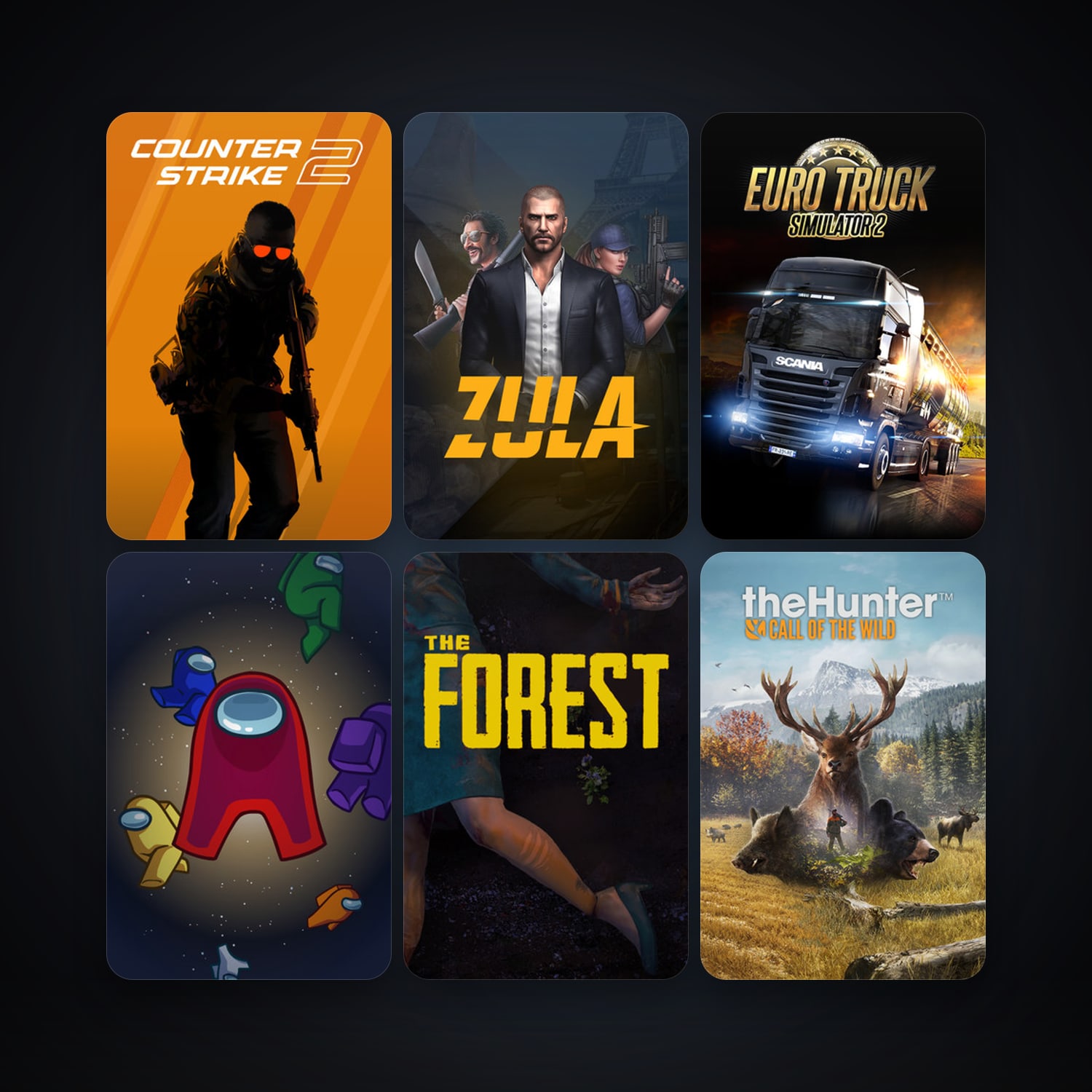CS2 Prime + Euro Truck Simulator 2, 10 games, clean — HabibiAccounts