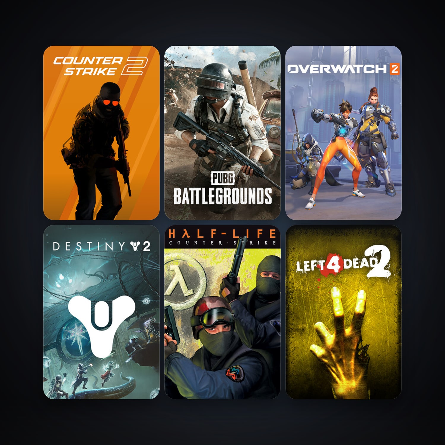 Counter-Strike + Team Fortress Classic, 101 games, Steam 51, clean — HabibiAccounts