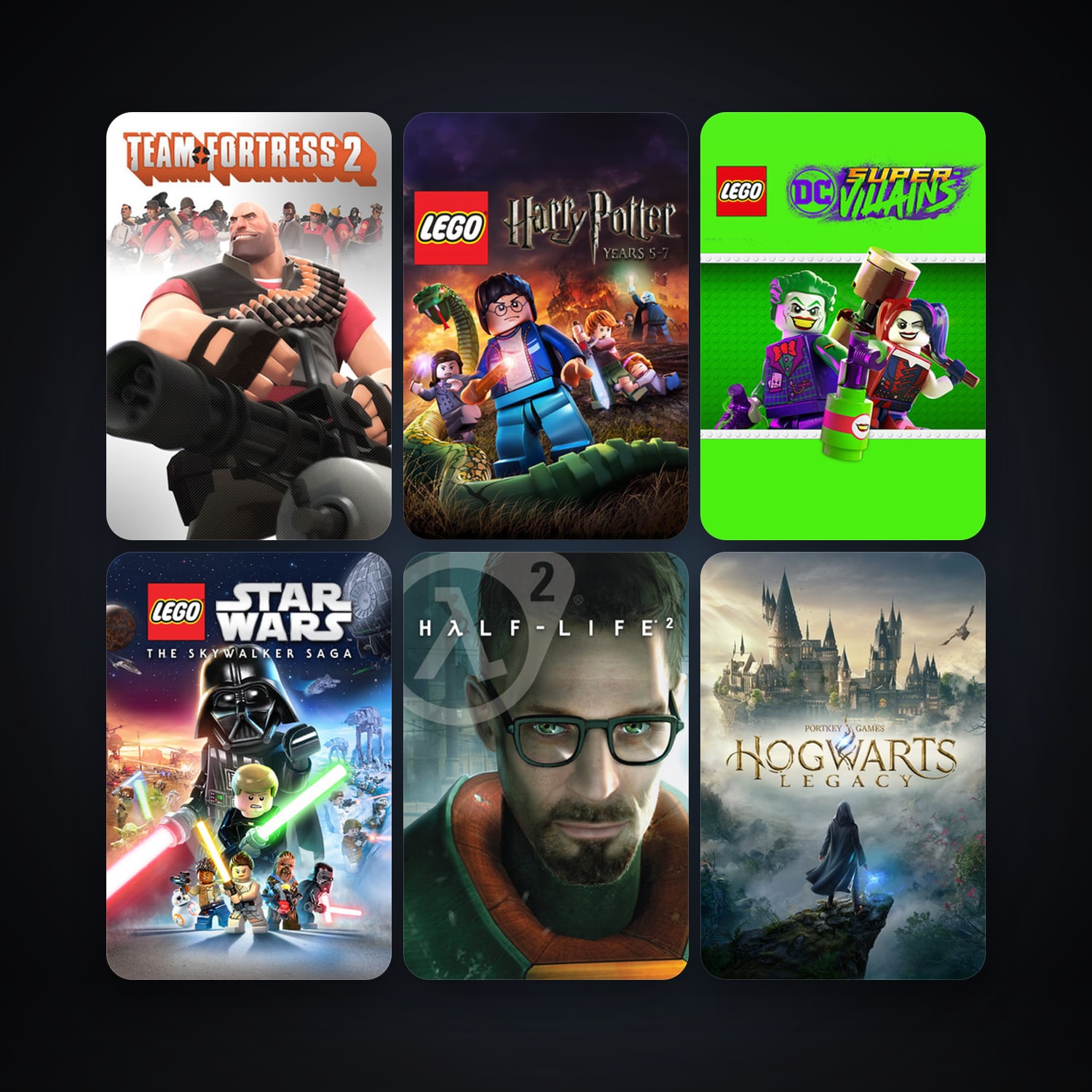 Half-Life 2 + Half-Life 2: Deathmatch, 61 games, clean — HabibiAccounts